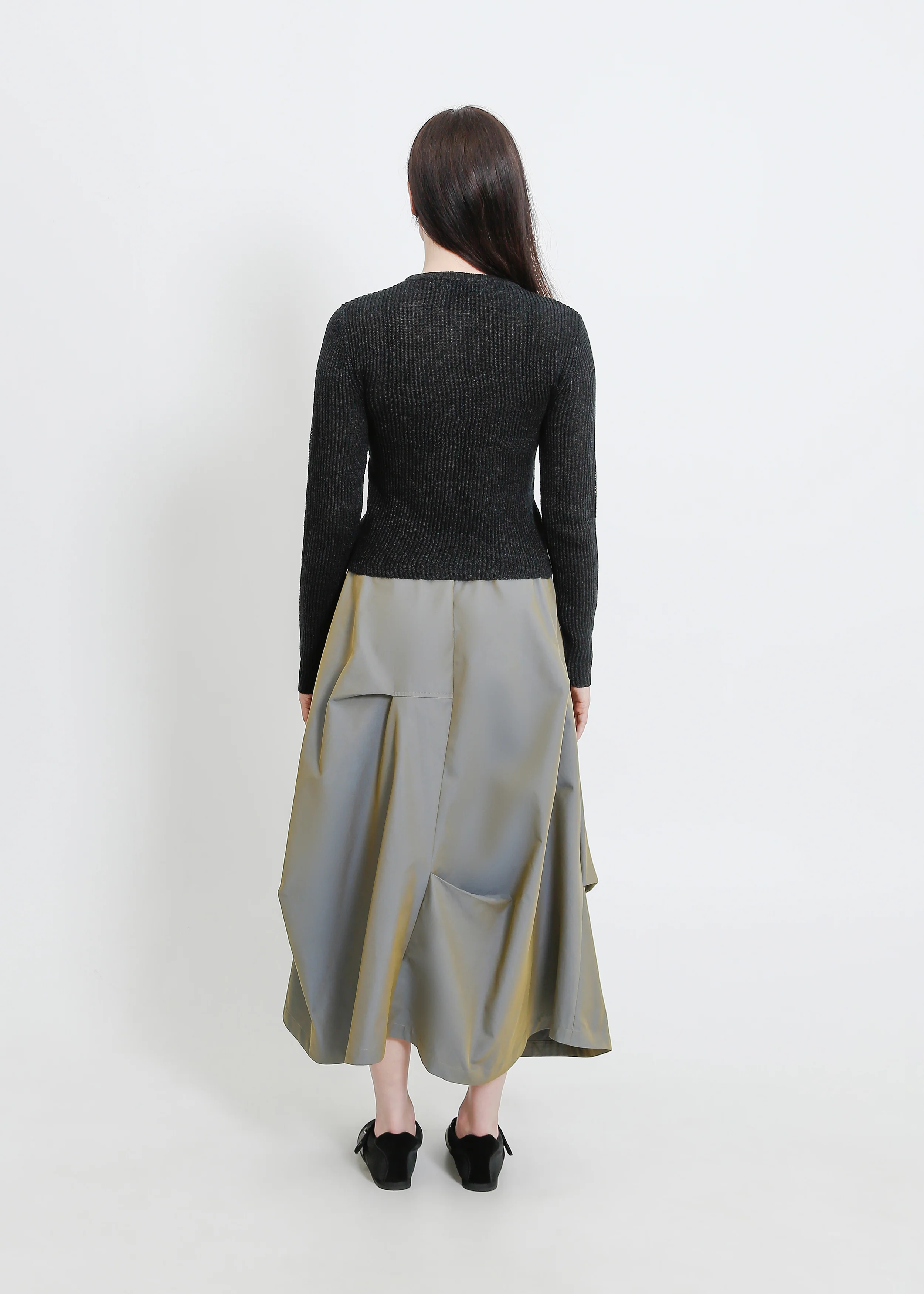 Otis Knit Cardi / Black - Image 4