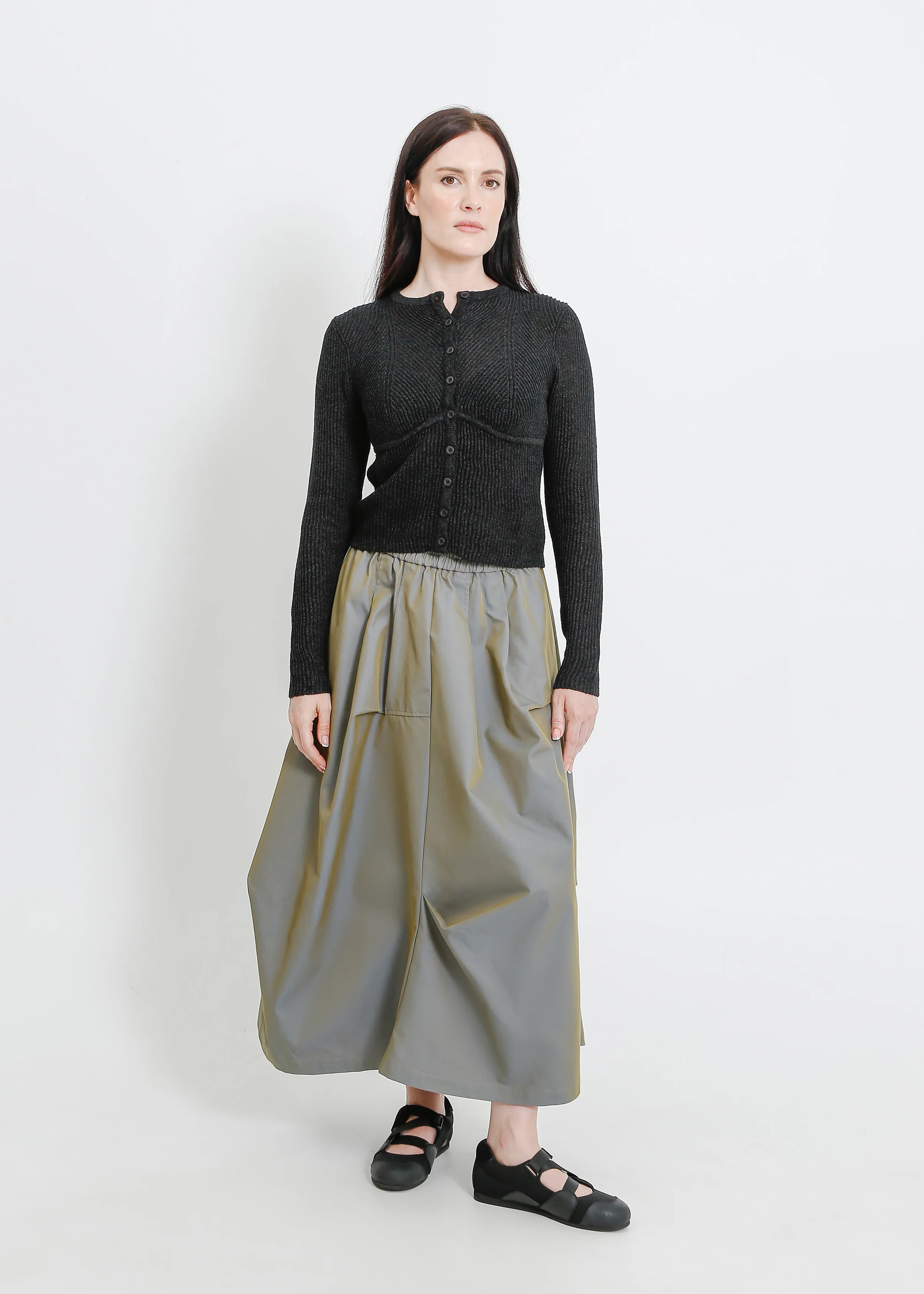 Otis Knit Cardi / Black - Image 5
