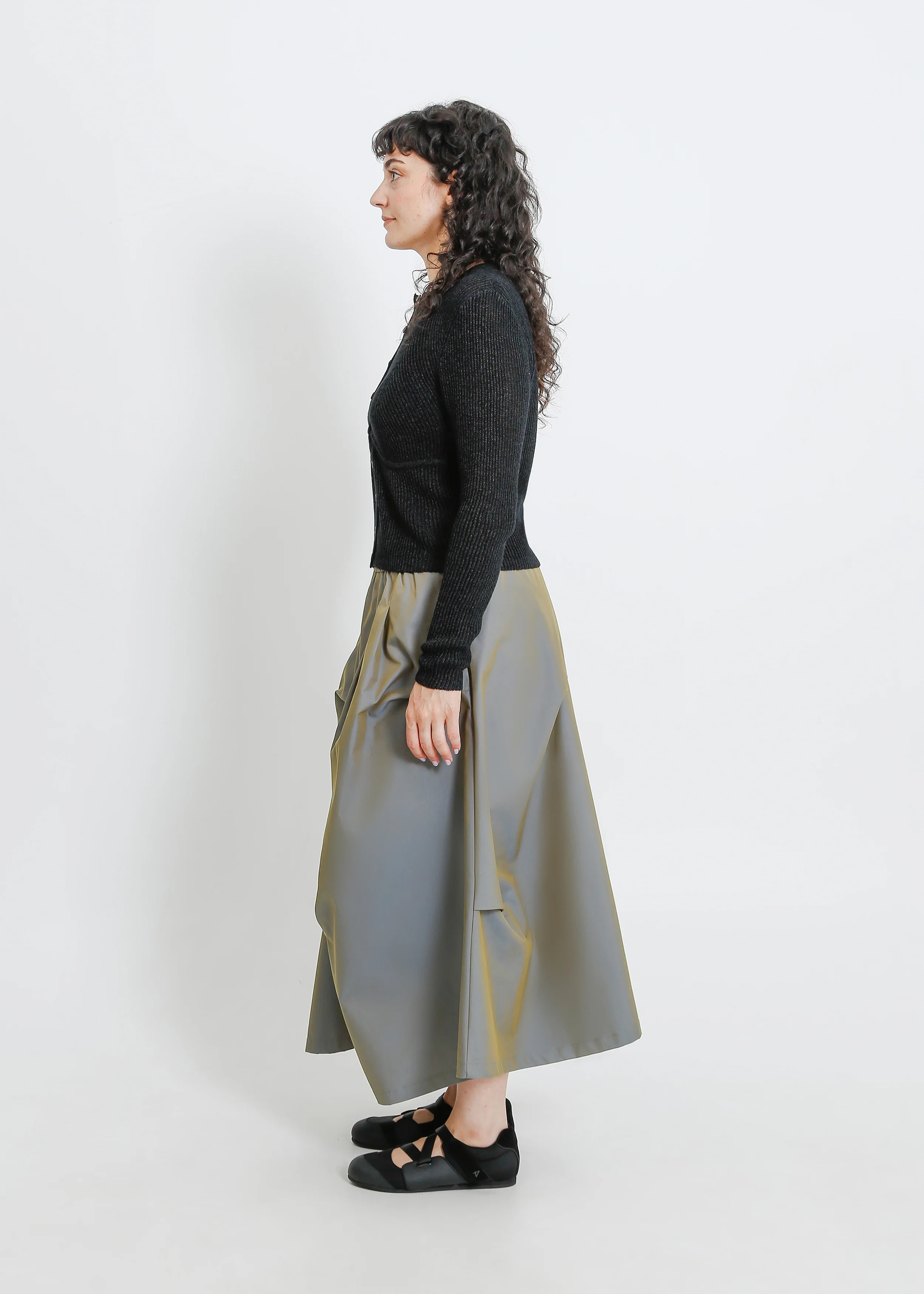 Otis Knit Cardi / Black - Image 8