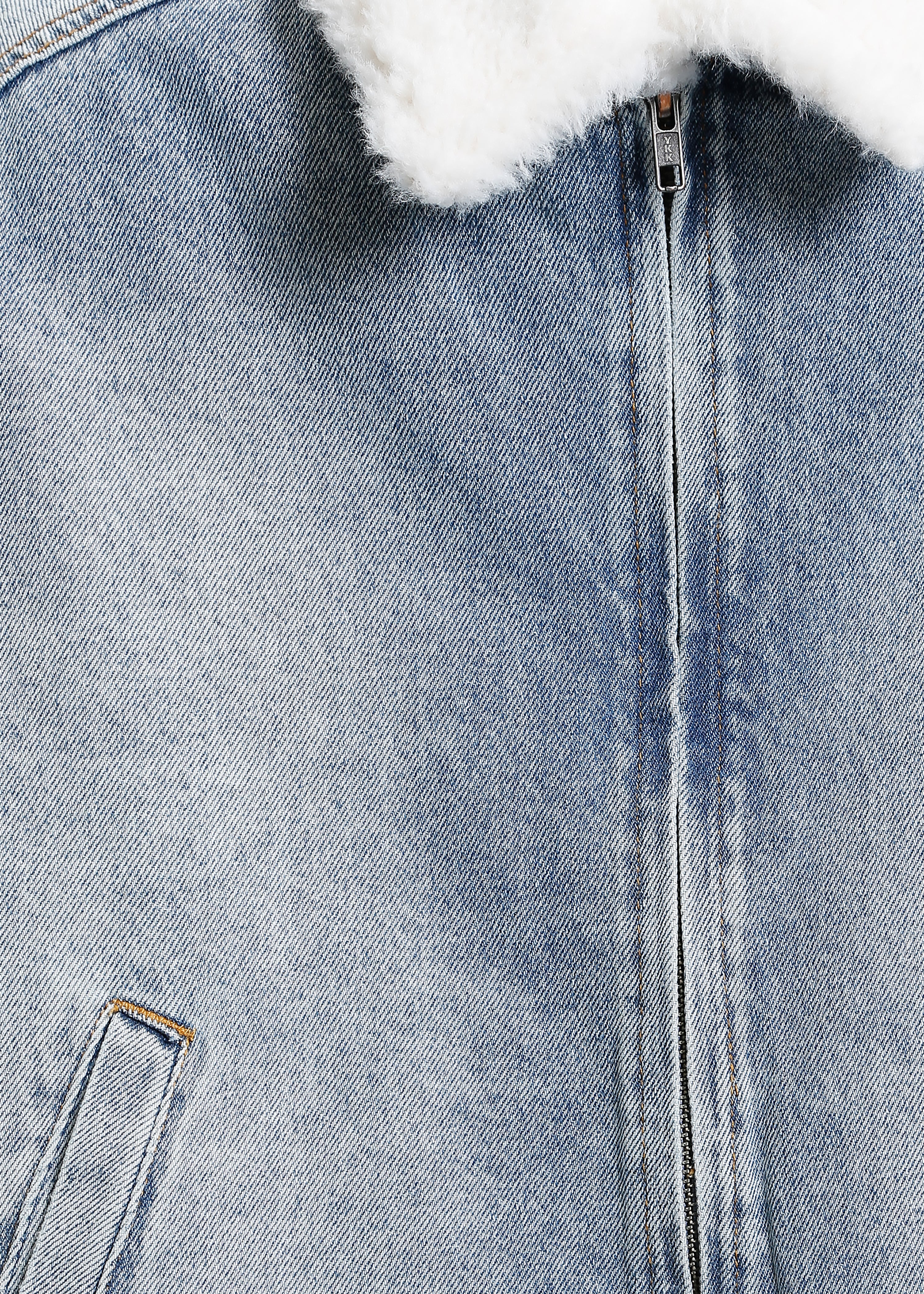 Pip Denim Jacket / Light Indigo - Image 11