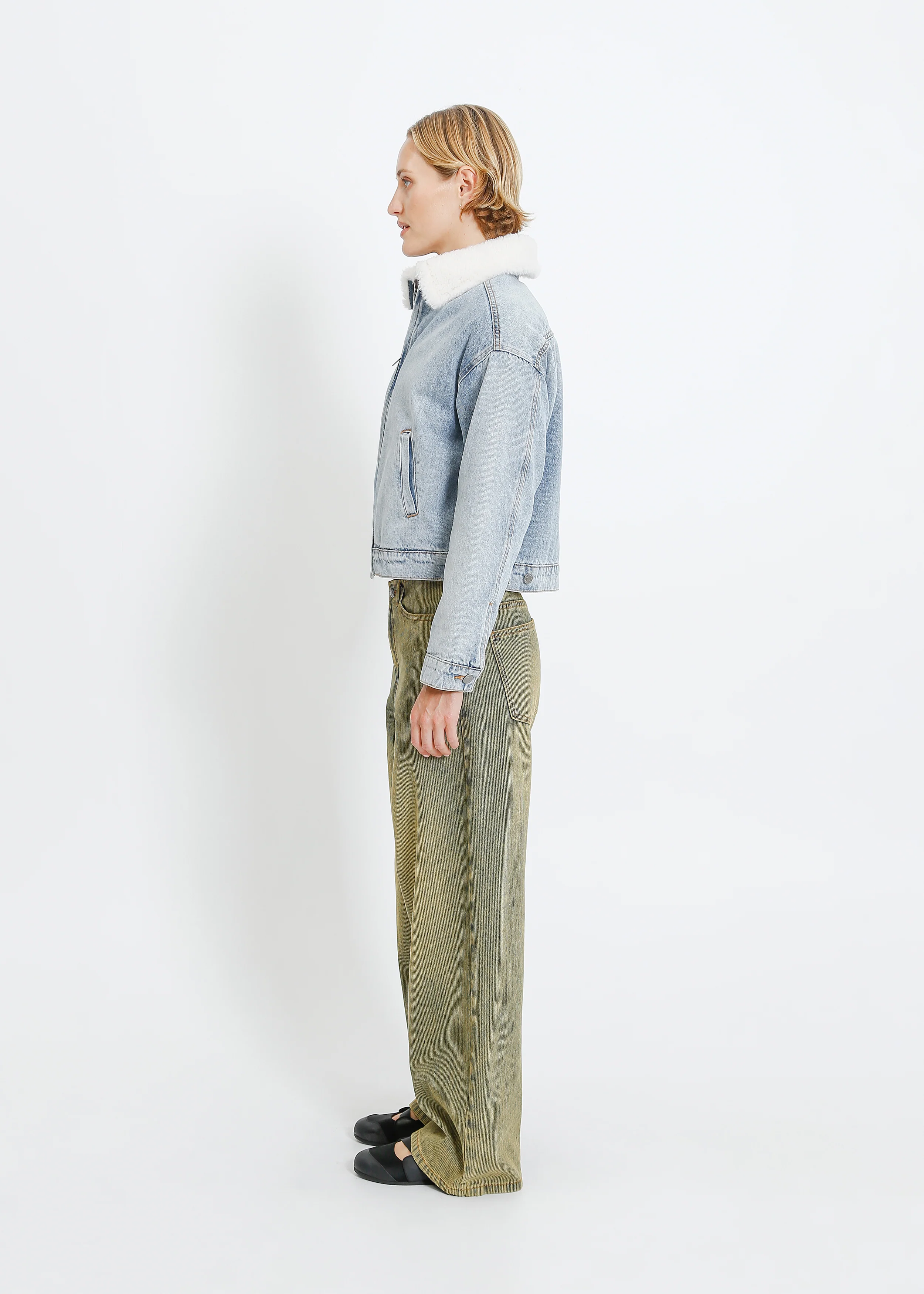 Pip Denim Jacket / Light Indigo - Image 3