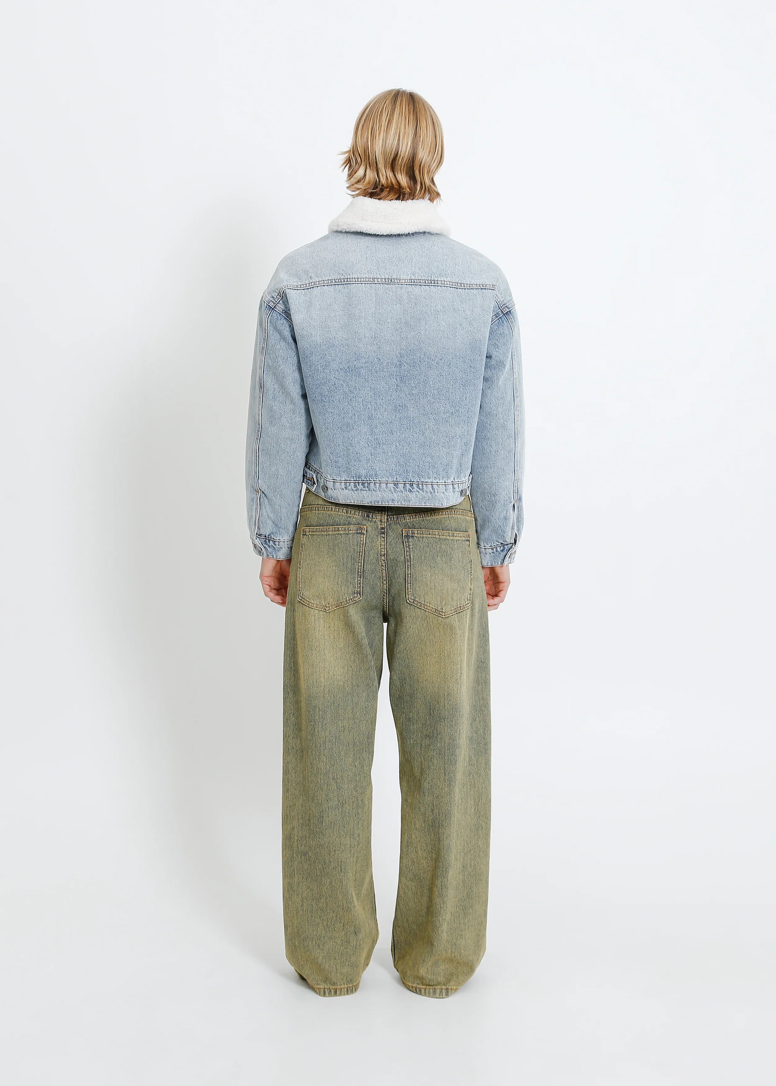 Pip Denim Jacket / Light Indigo - Image 4