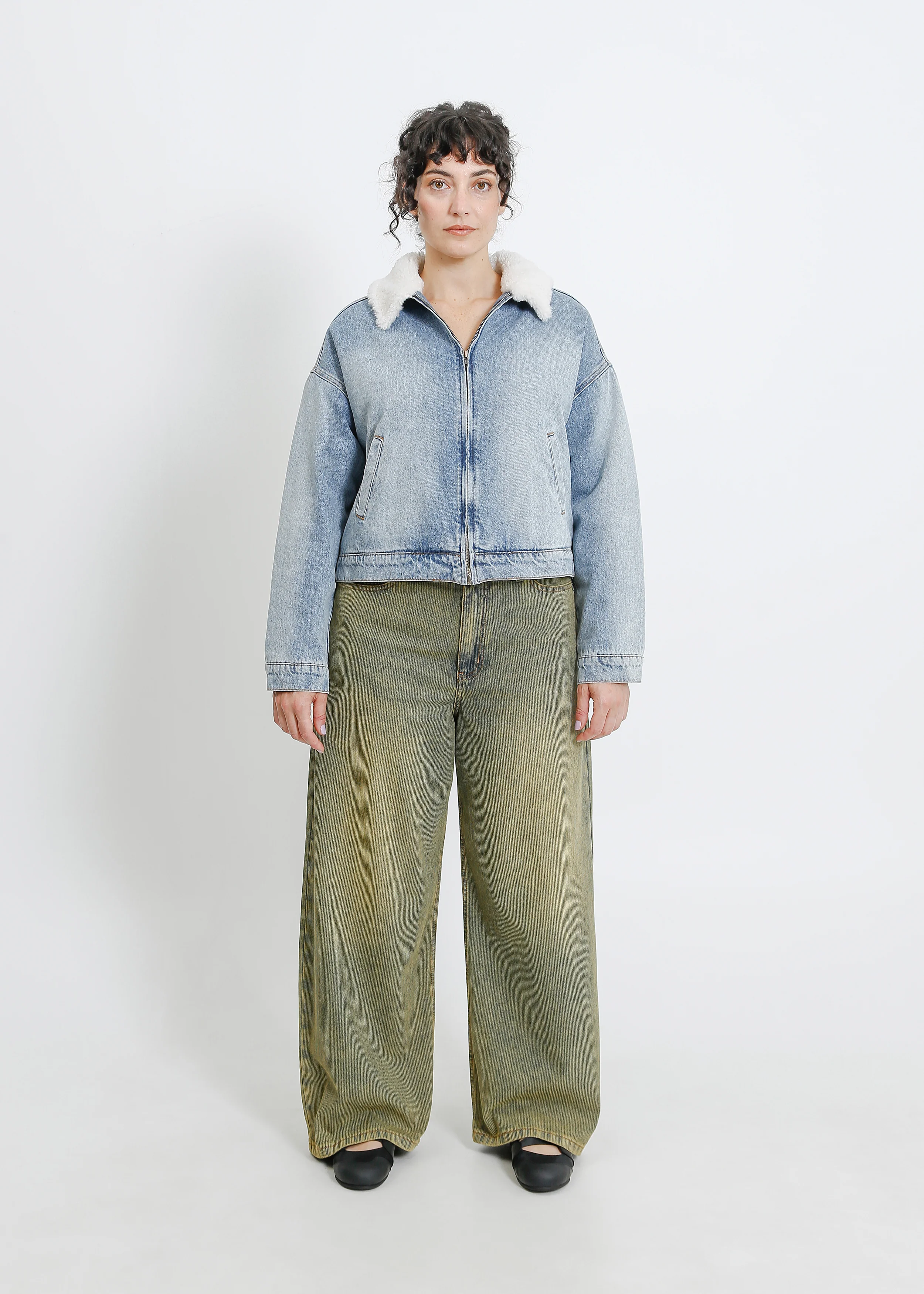 Pip Denim Jacket / Light Indigo - Image 6
