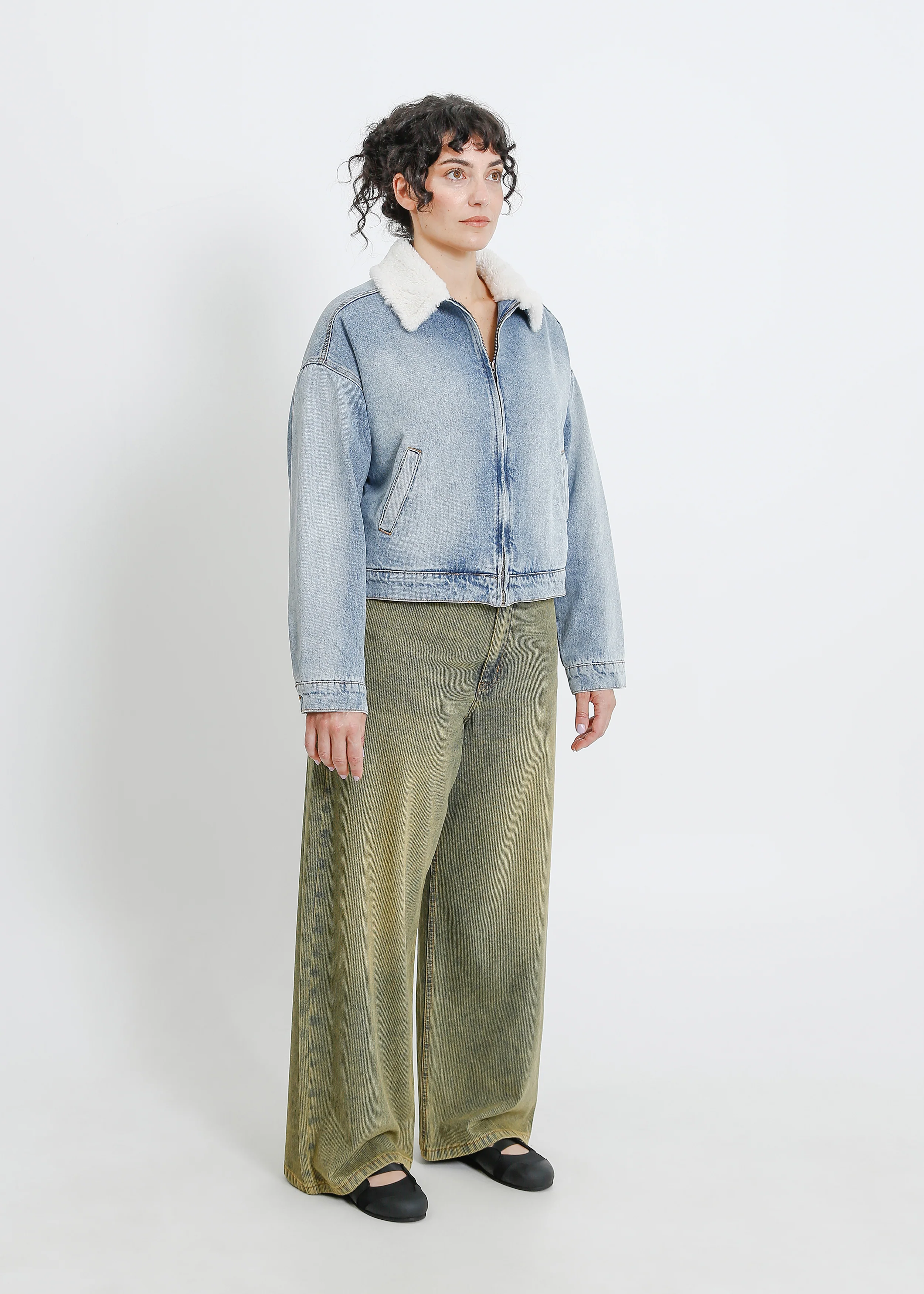 Pip Denim Jacket / Light Indigo - Image 7