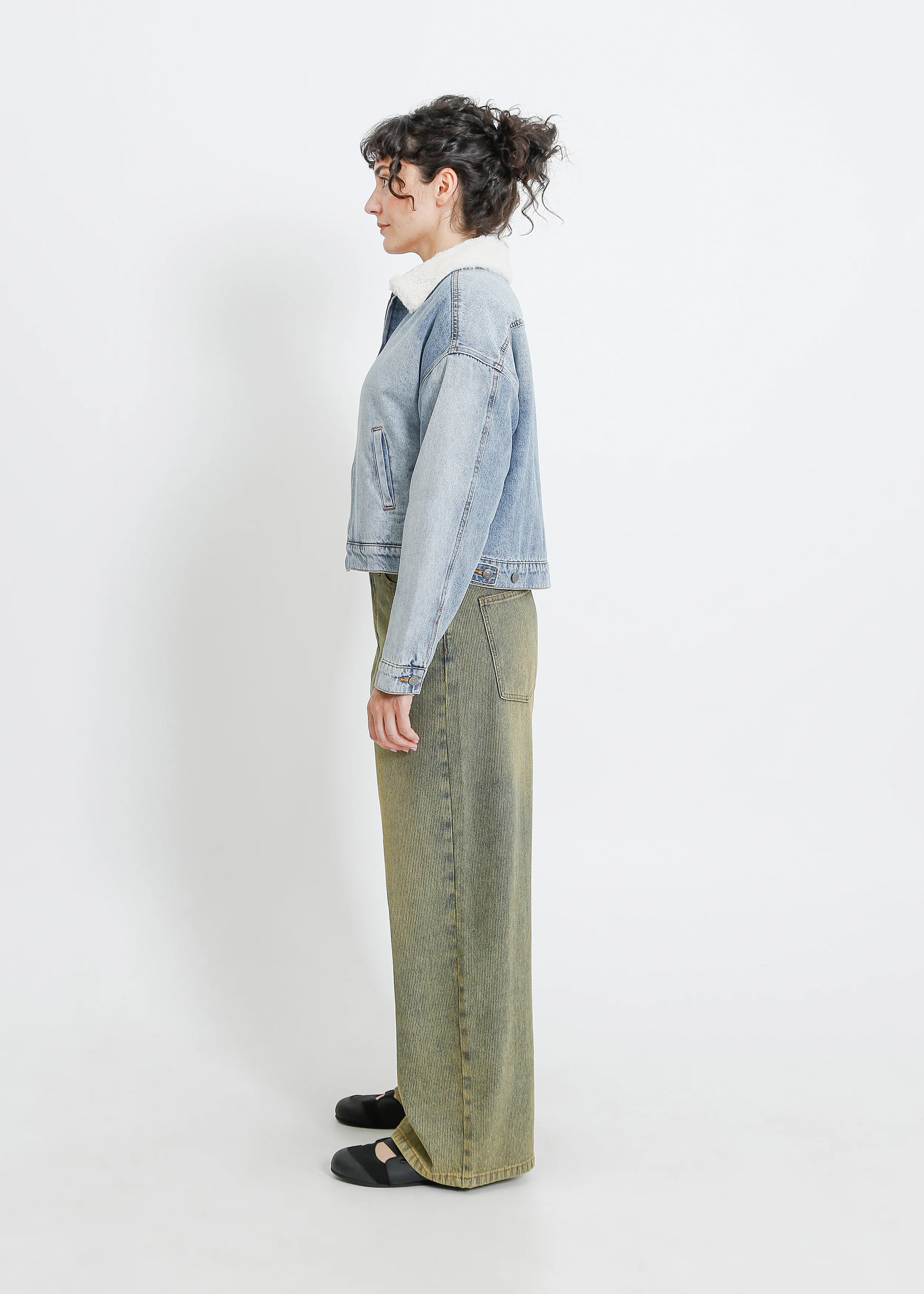 Pip Denim Jacket / Light Indigo - Image 8