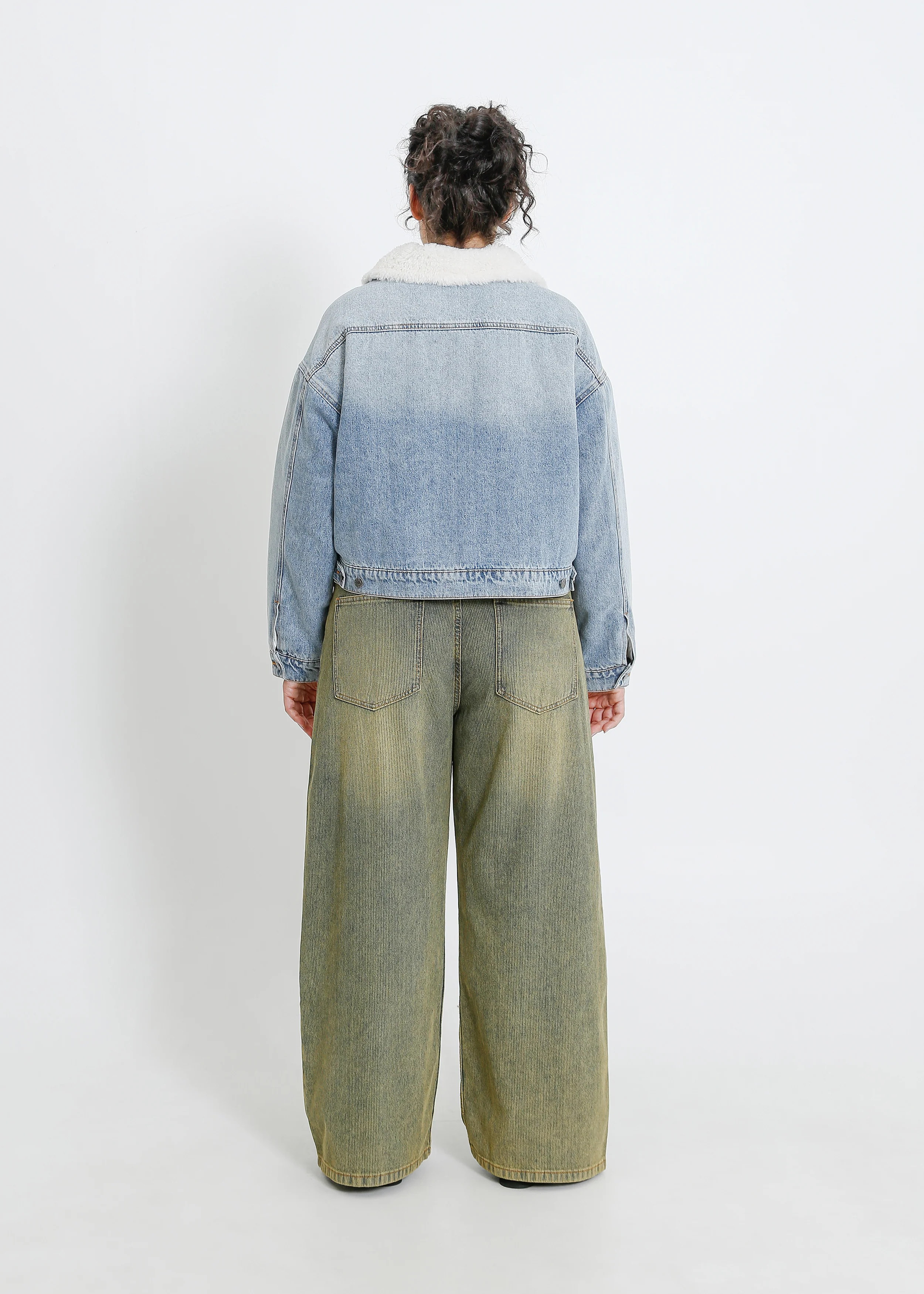 Pip Denim Jacket / Light Indigo - Image 9