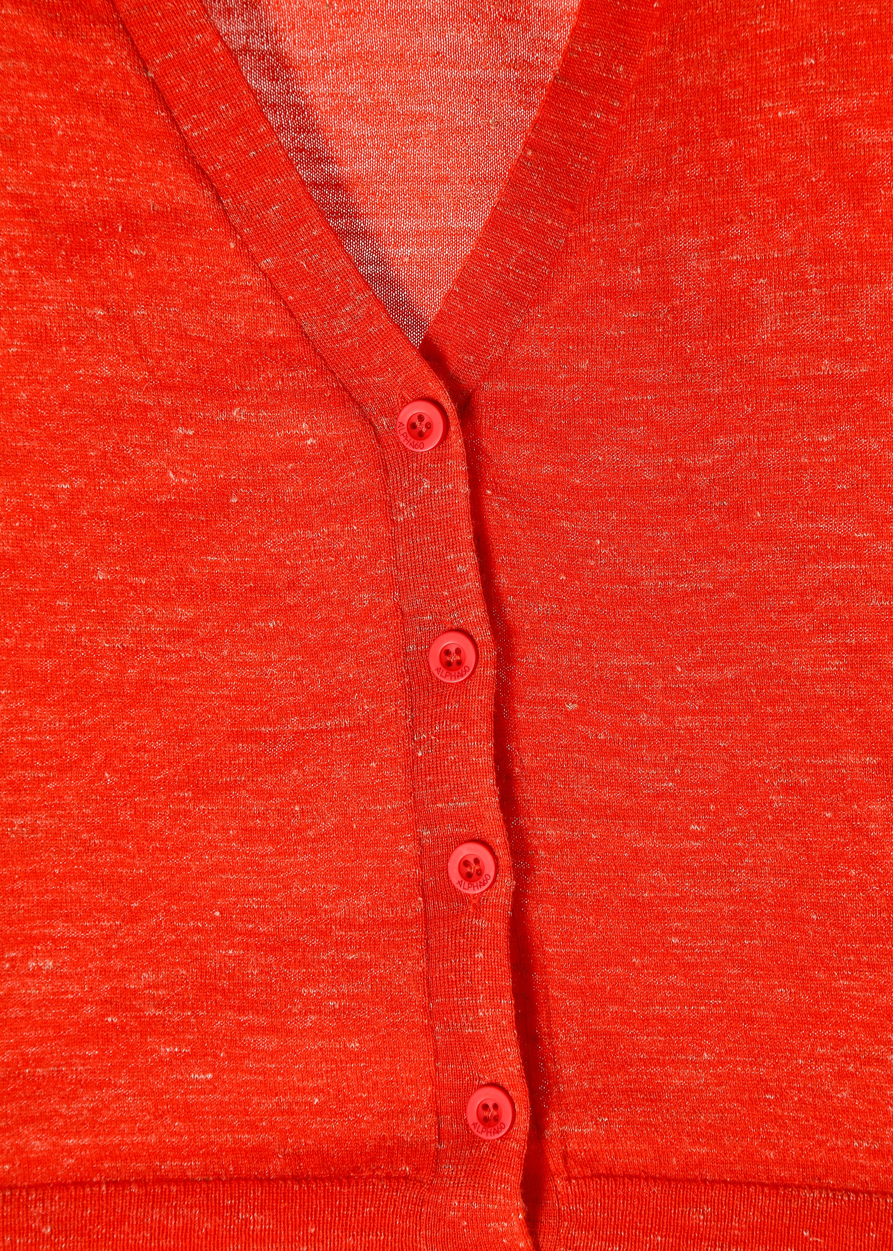 Rafi Knit Cardi / Flame Marle - Image 6