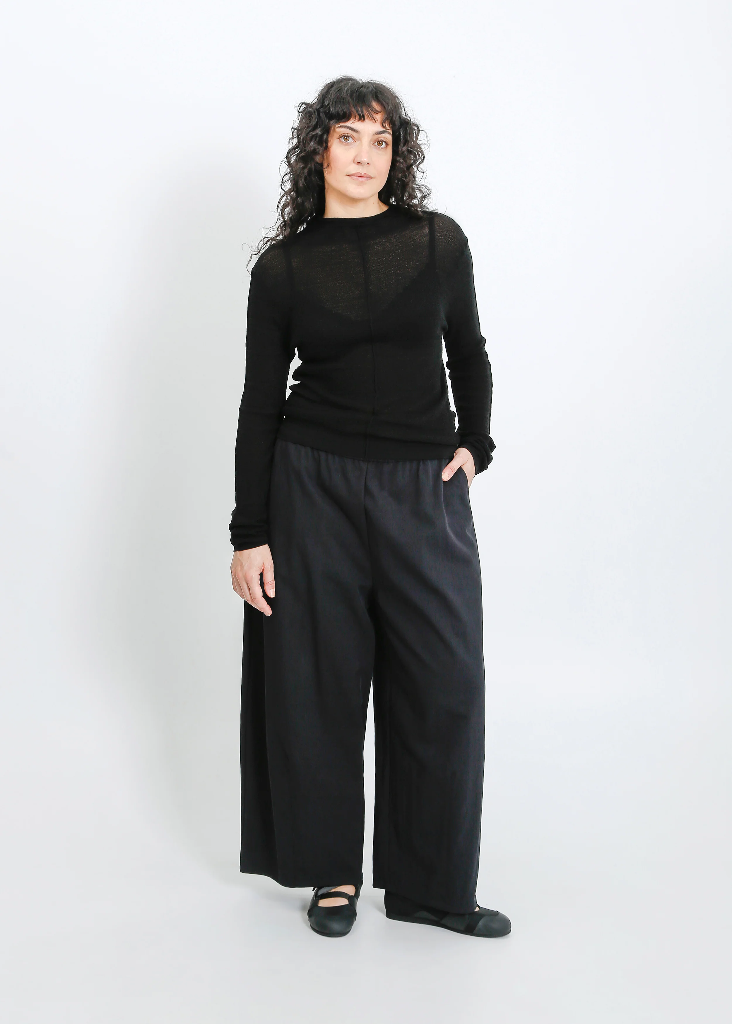 Sana Knit Top / Black - Image 10