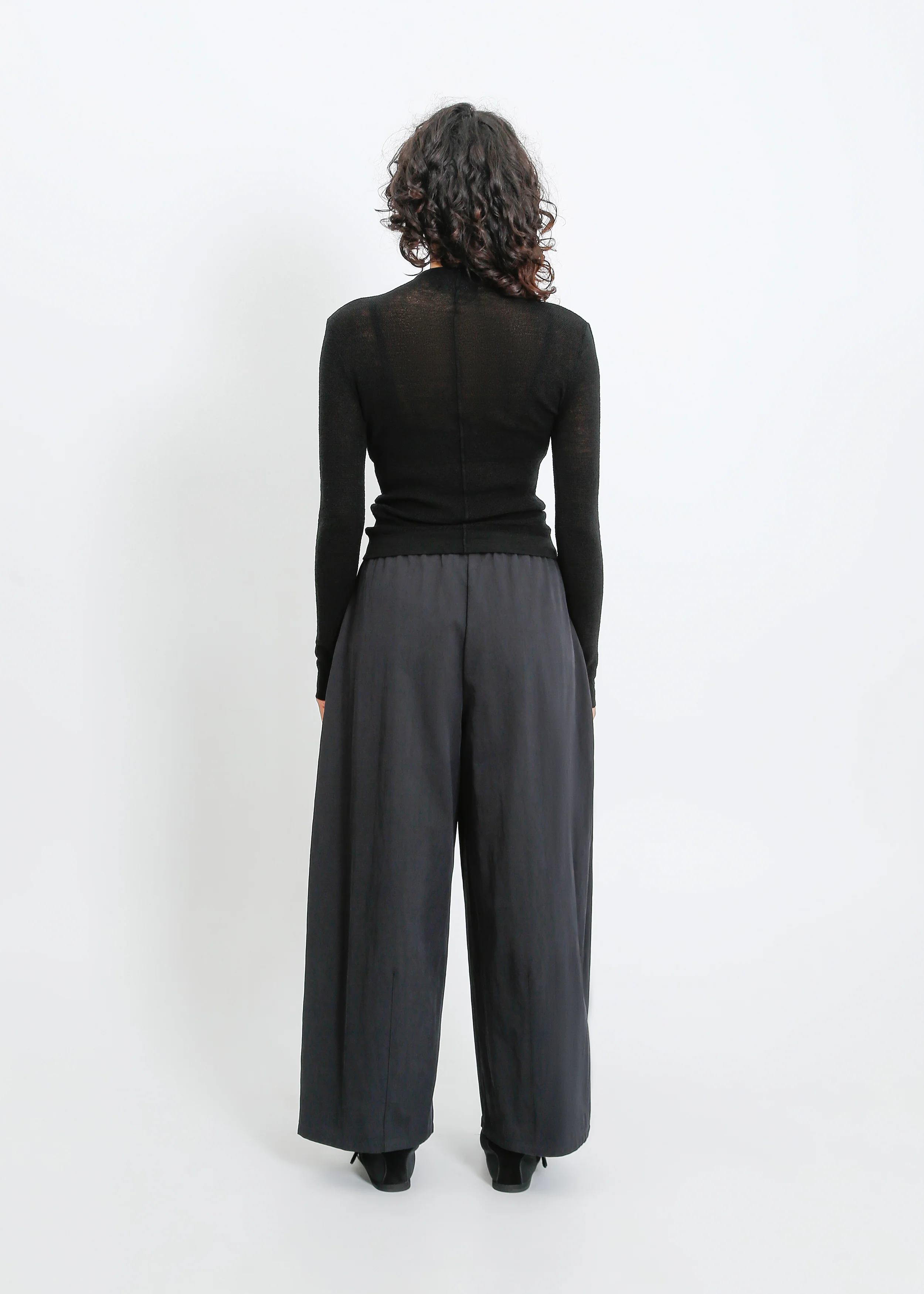 Sana Knit Top / Black - Image 4