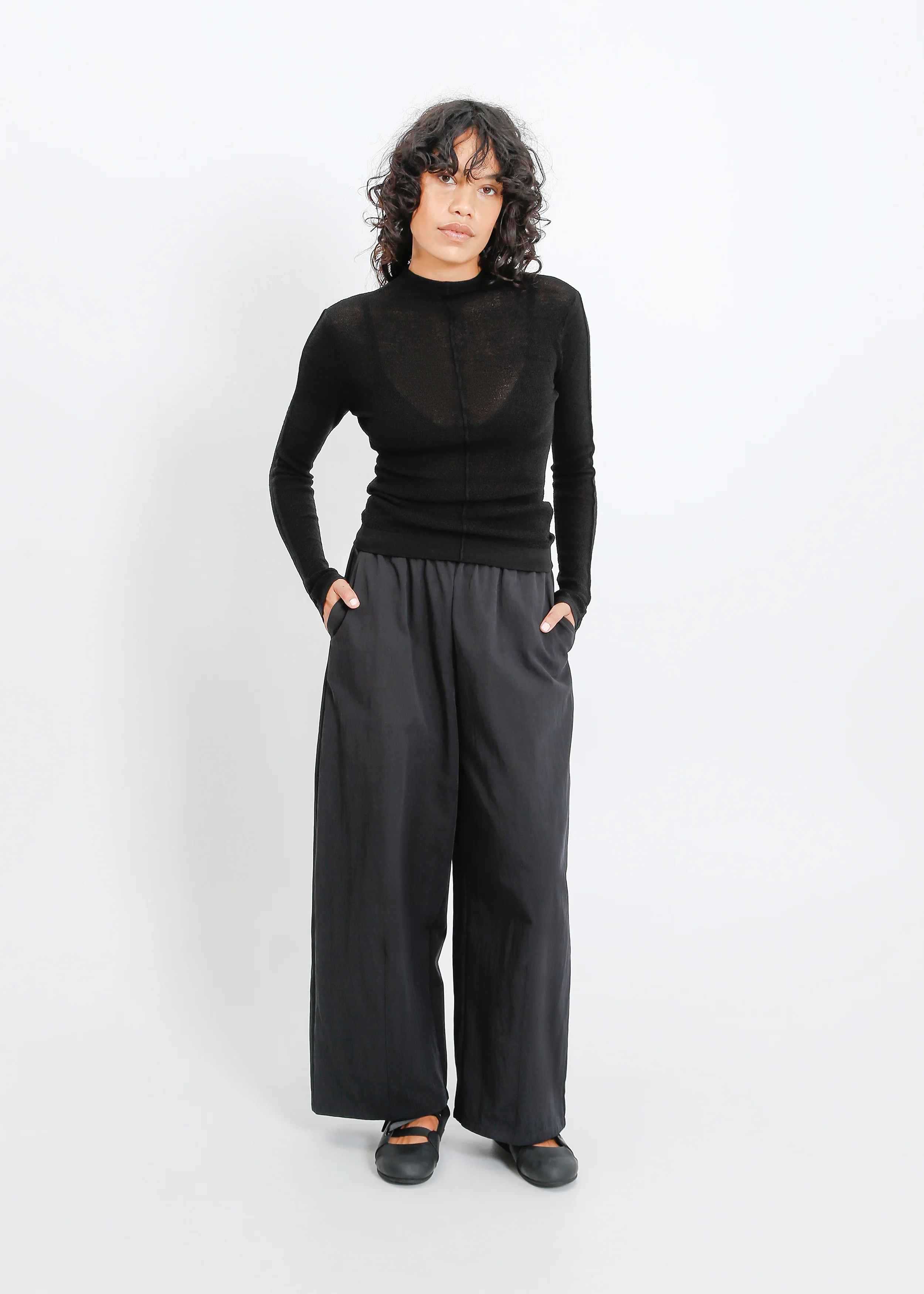 Sana Knit Top / Black - Image 5