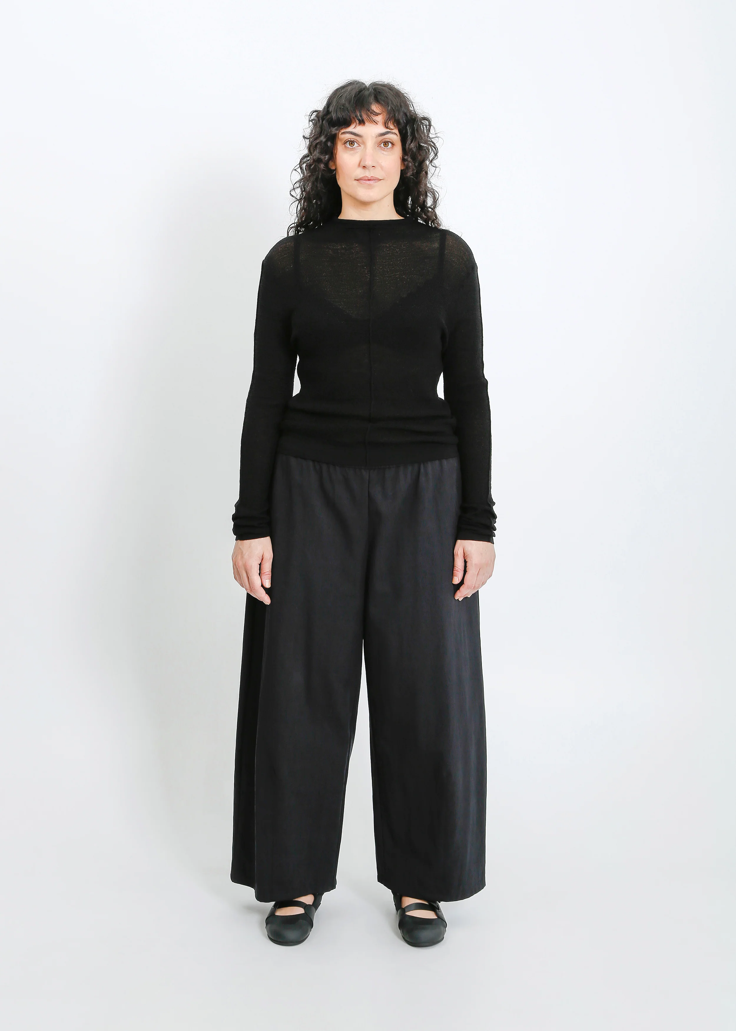 Sana Knit Top / Black - Image 6
