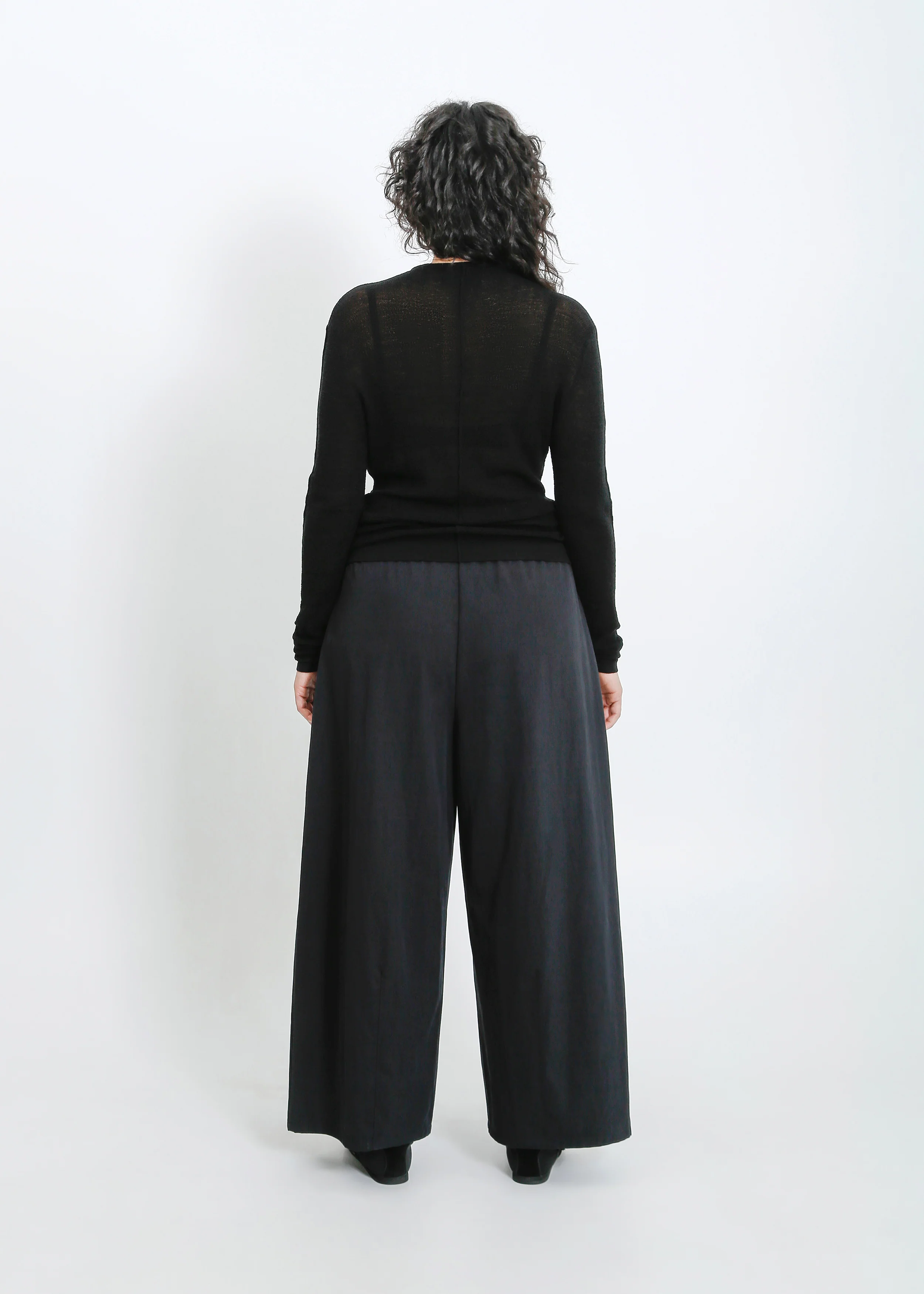 Sana Knit Top / Black - Image 9