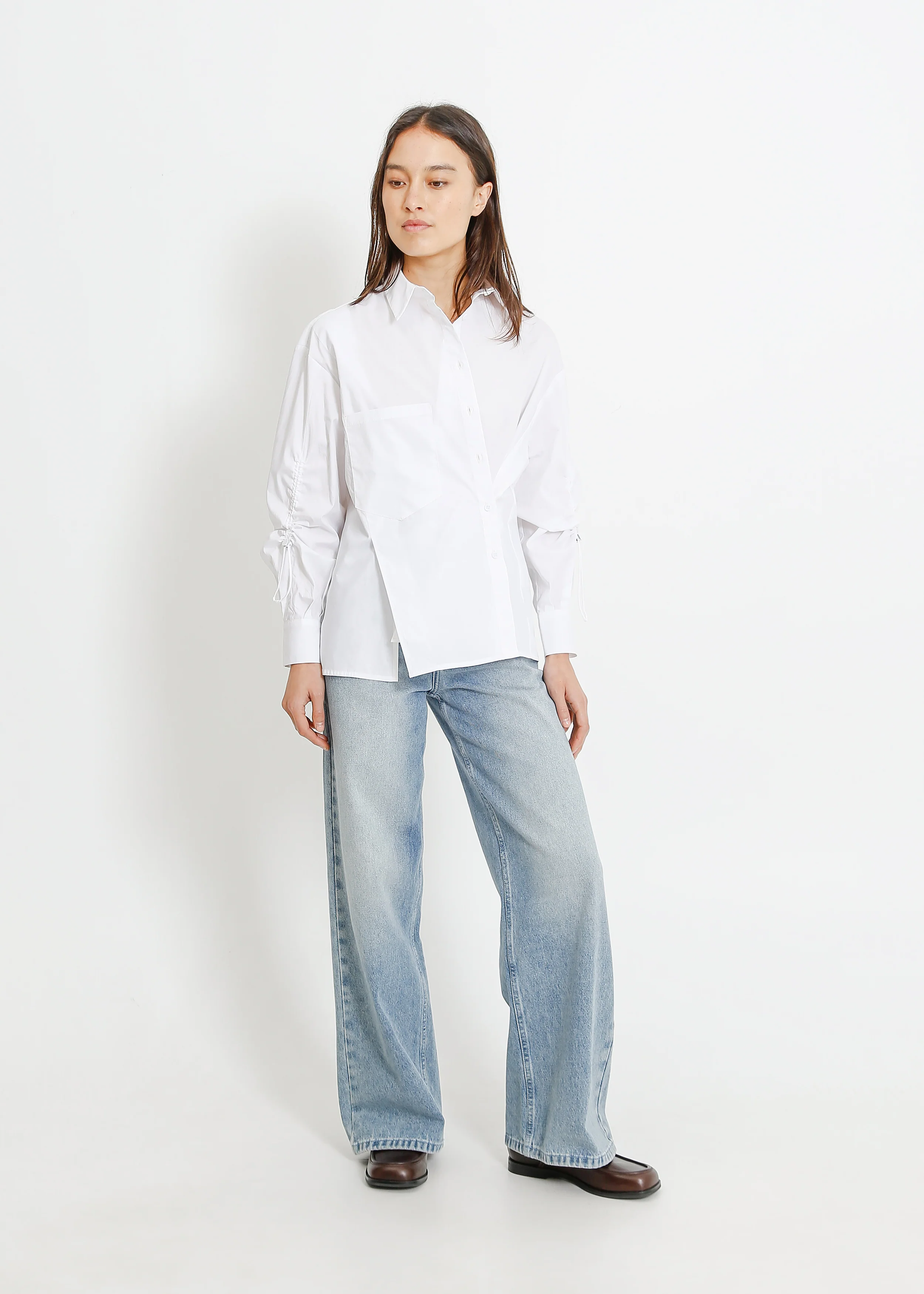 Satine Shirt / White - Image 5