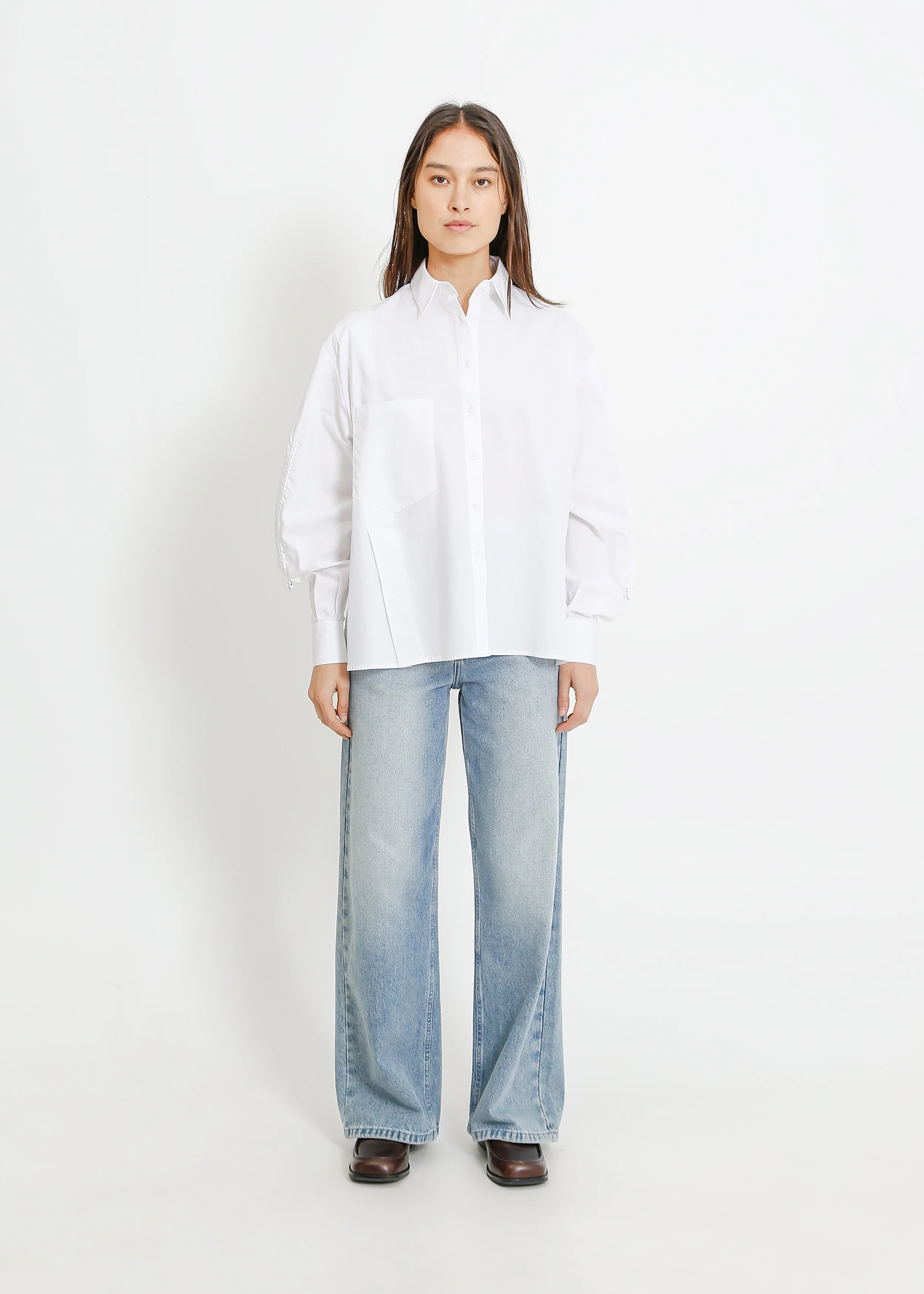 Satine Shirt / White - Image 6