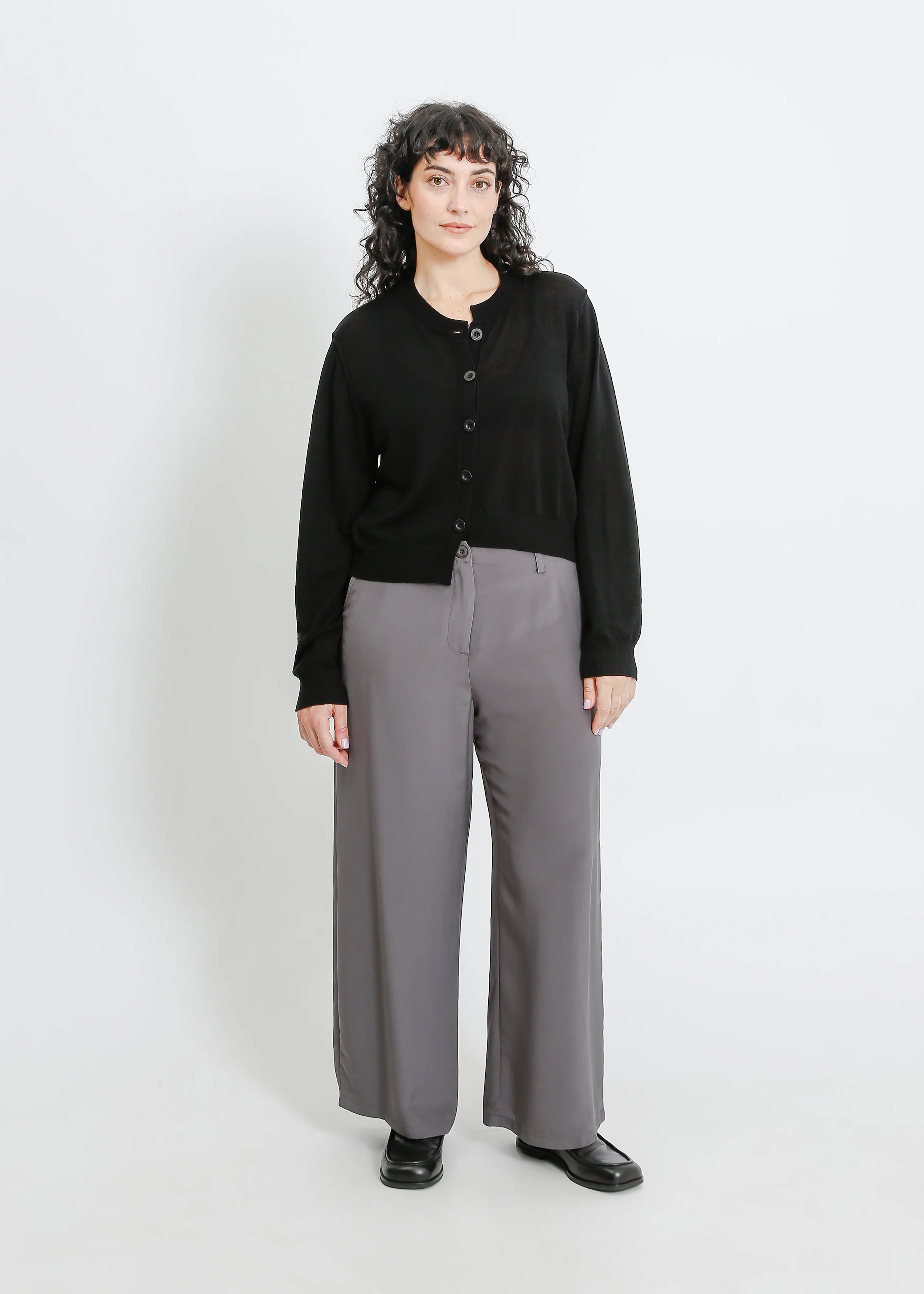 Seamus Knit Cardi / Black - Image 10