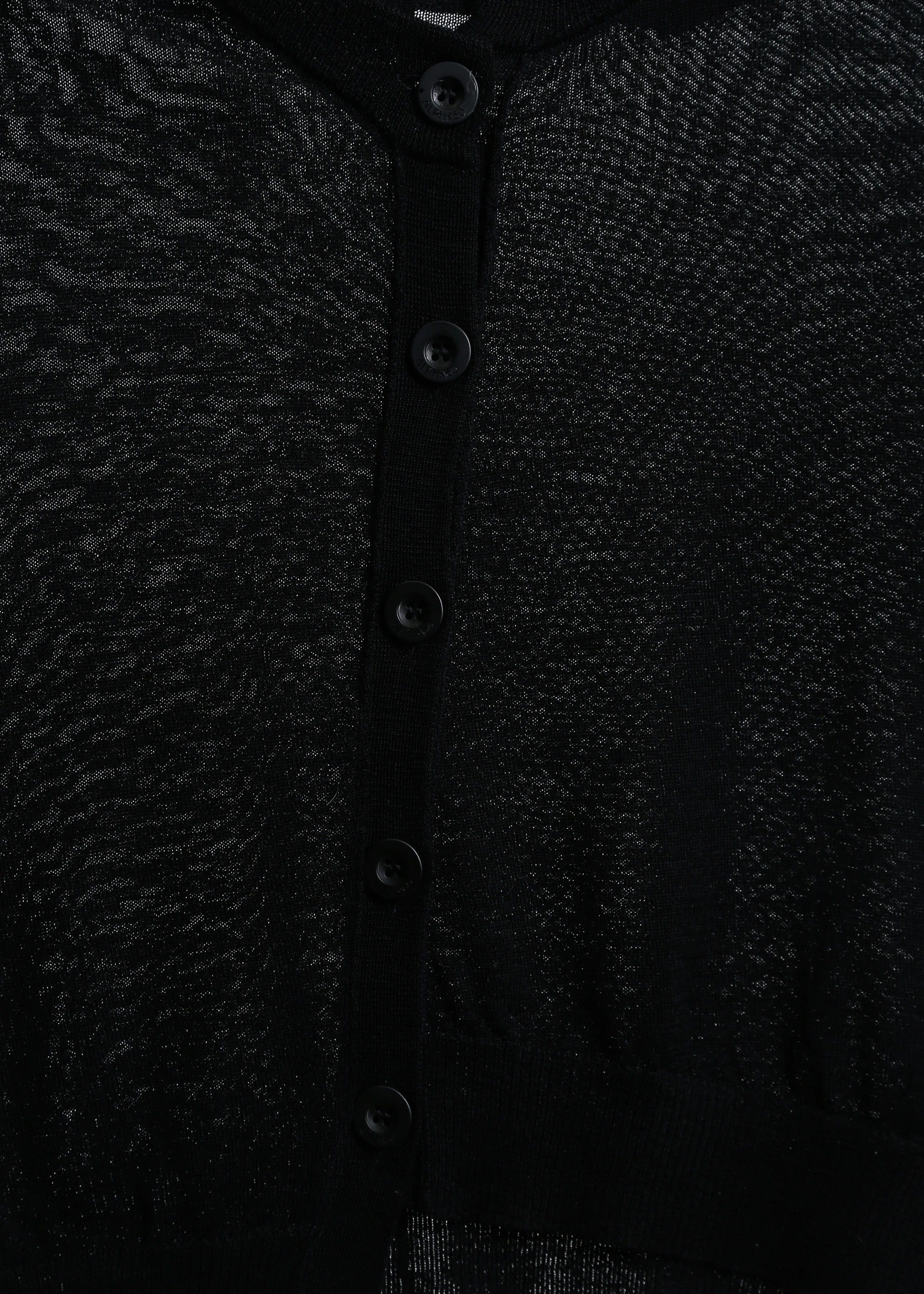 Seamus Knit Cardi / Black - Image 11