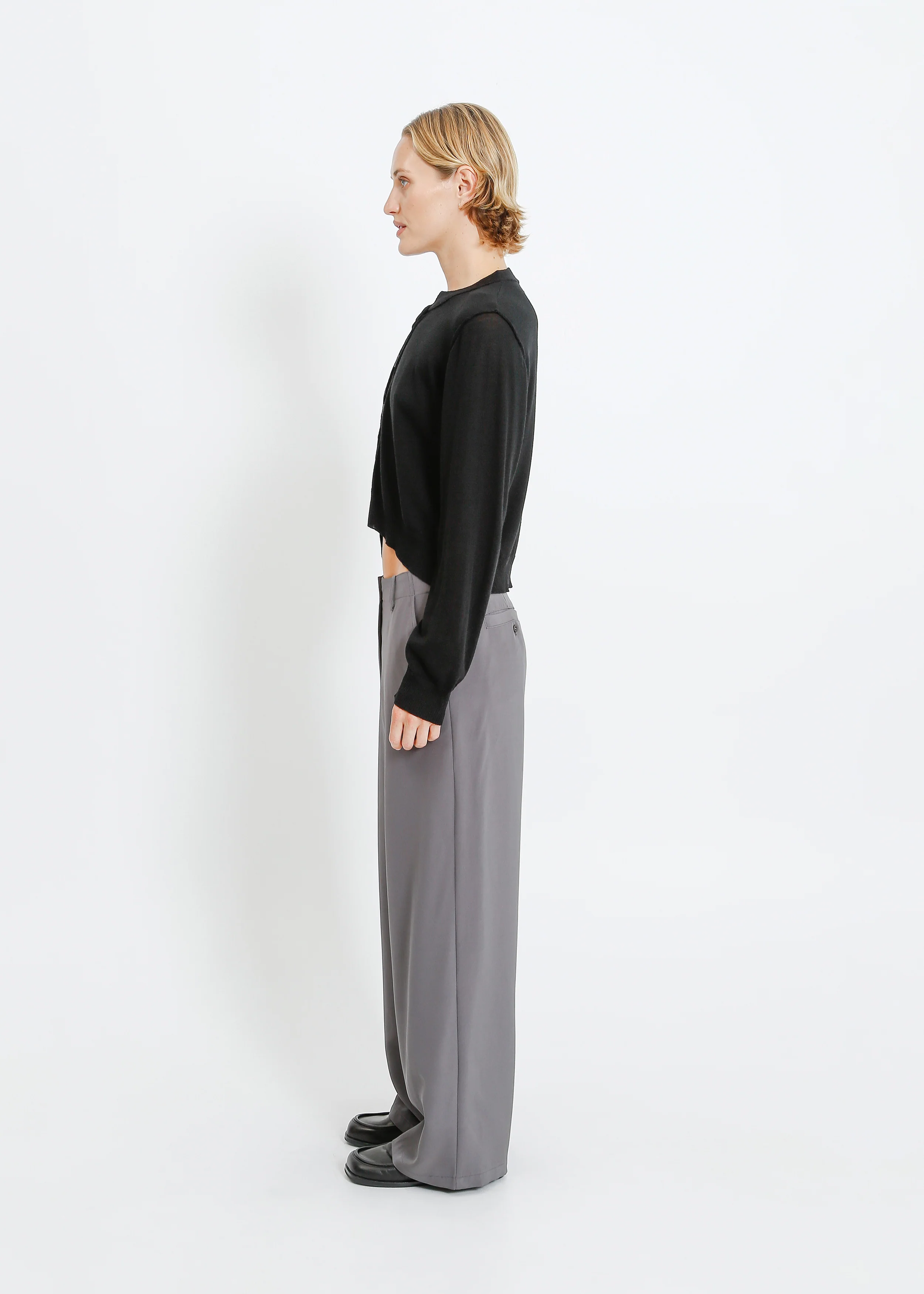 Seamus Knit Cardi / Black - Image 3