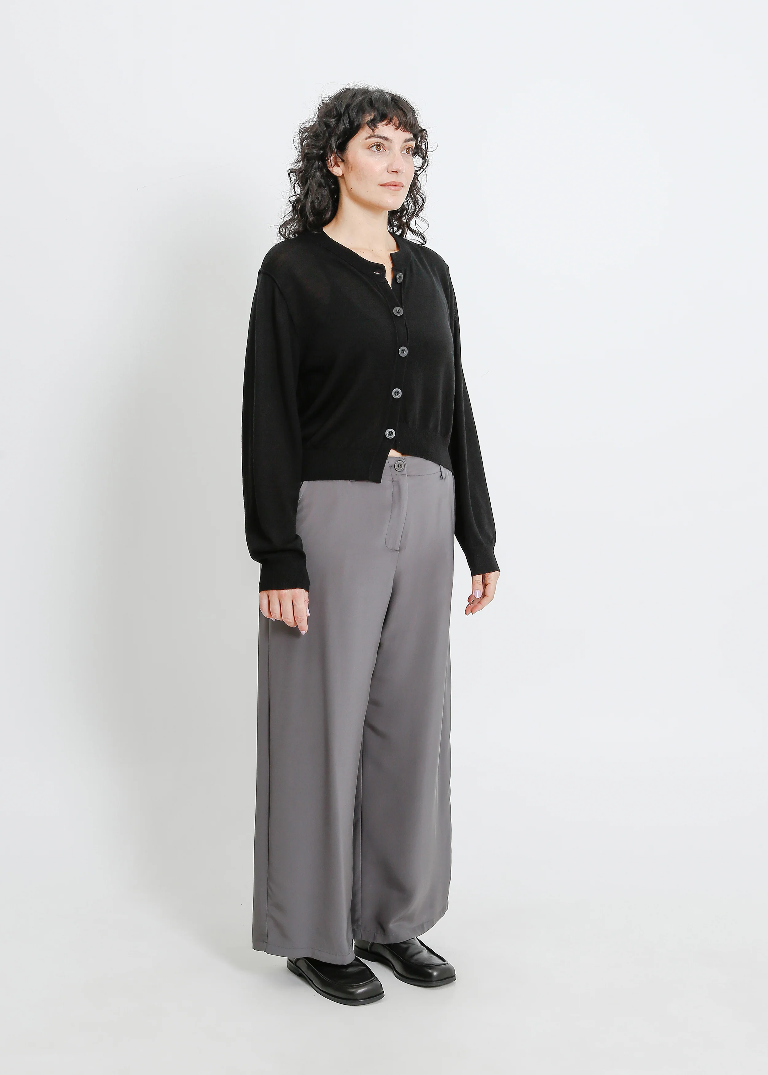 Seamus Knit Cardi / Black - Image 7