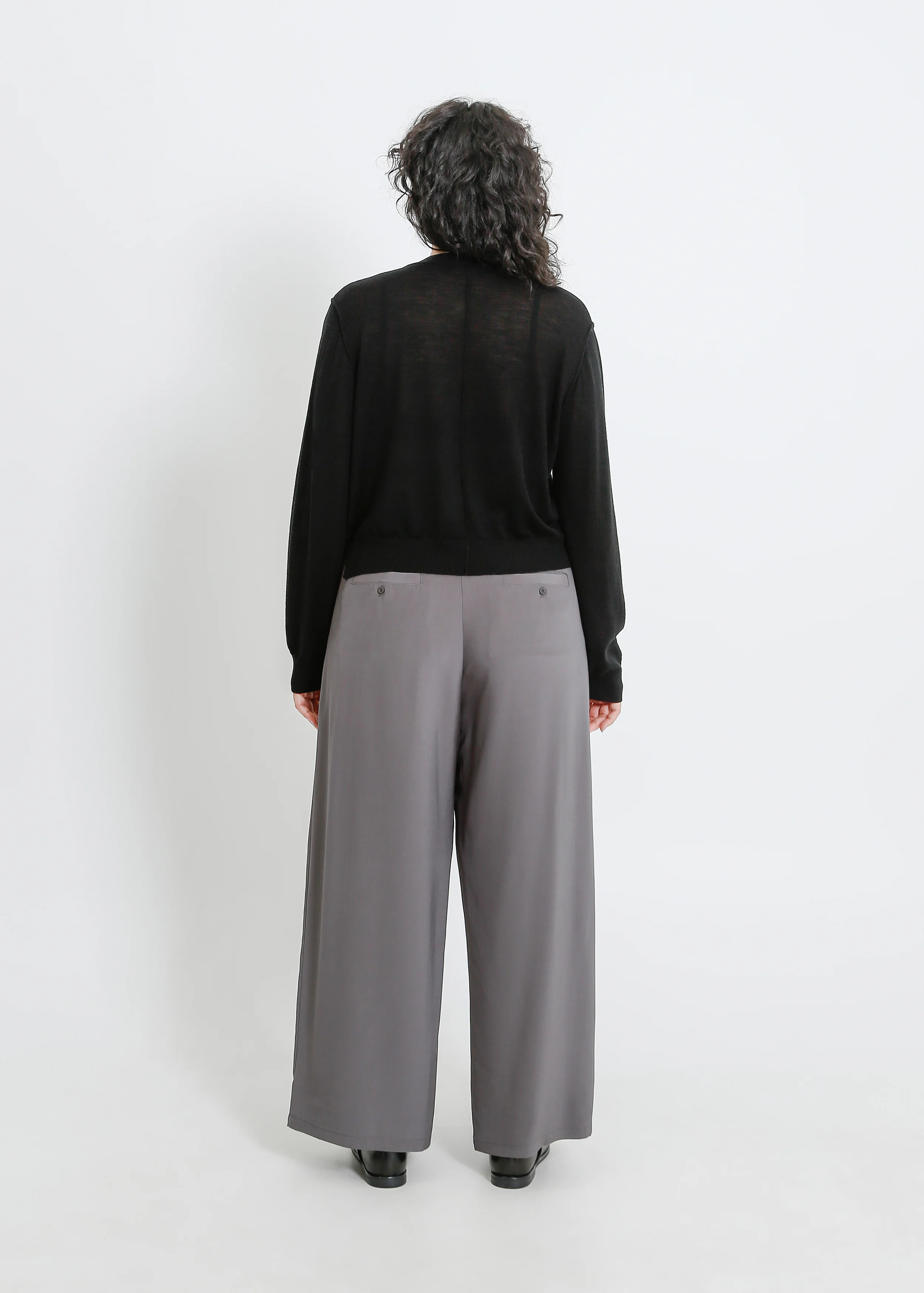 Seamus Knit Cardi / Black - Image 9