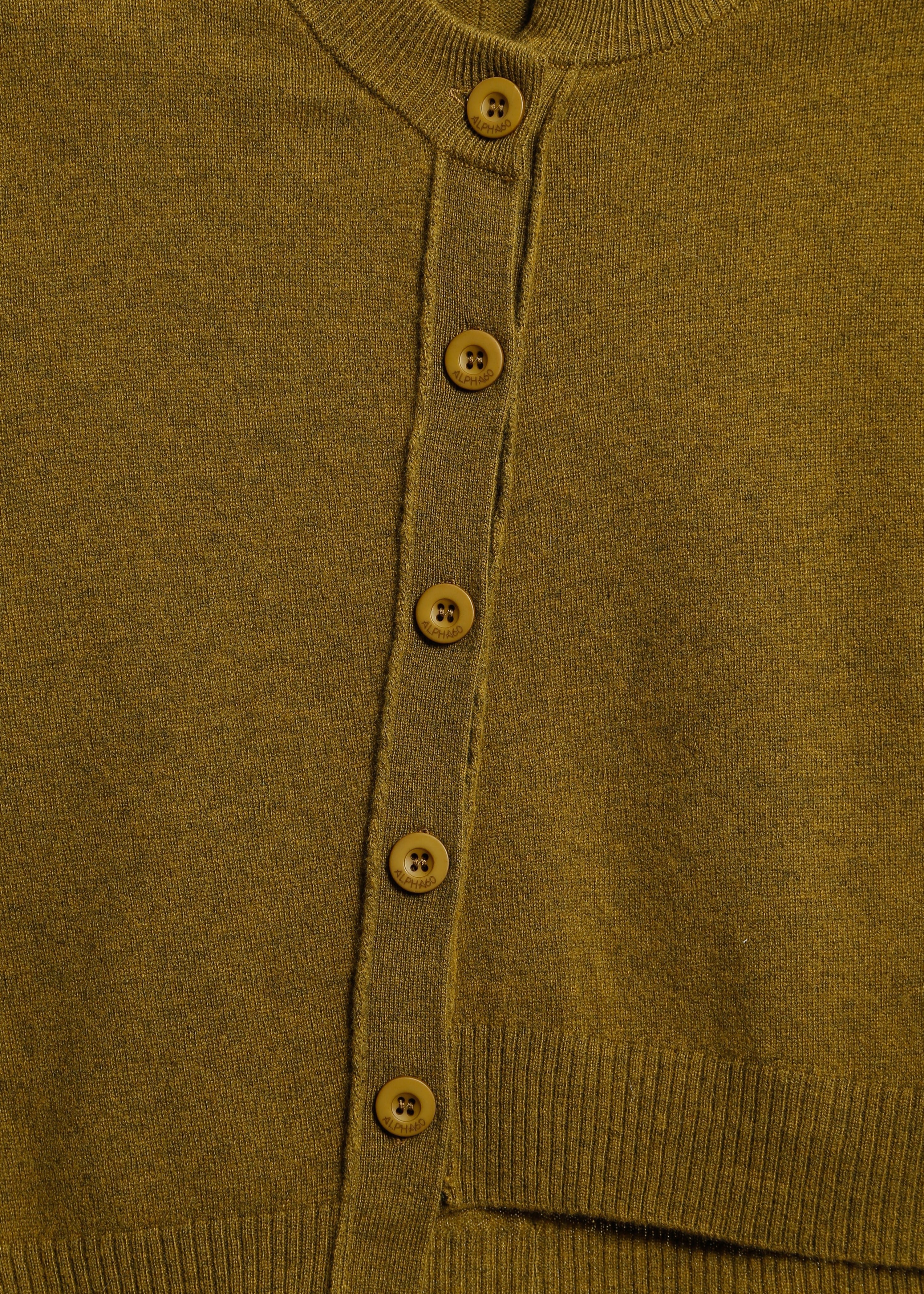 Seamus Knit Cardi / Olive Marle - Image 11