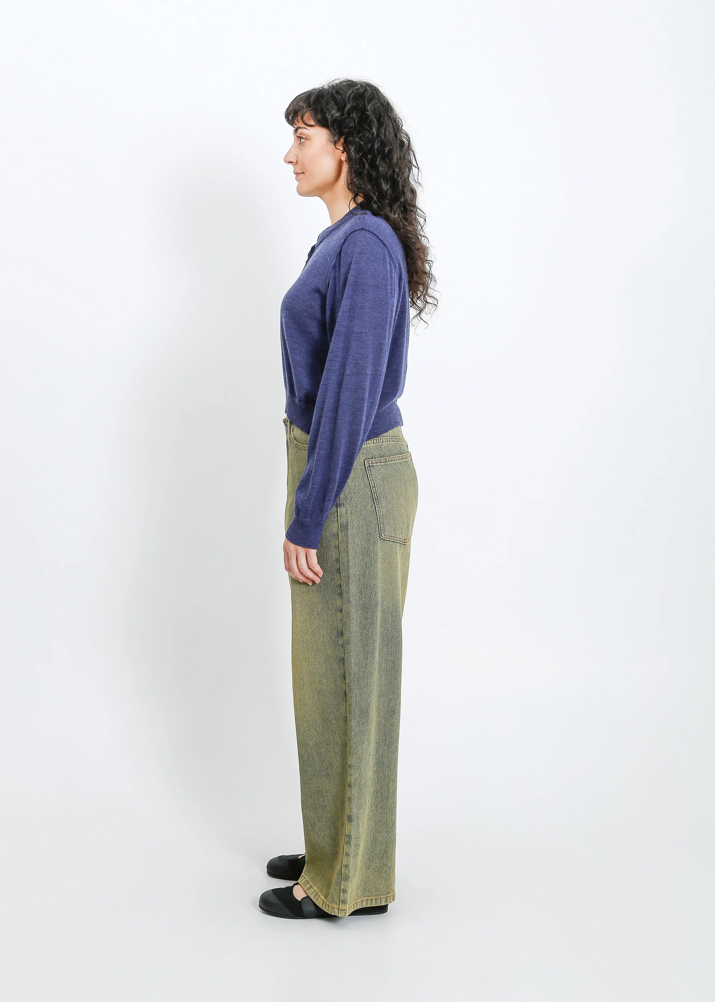 Seamus Knit Cardi / Steelblue Marle - Image 8