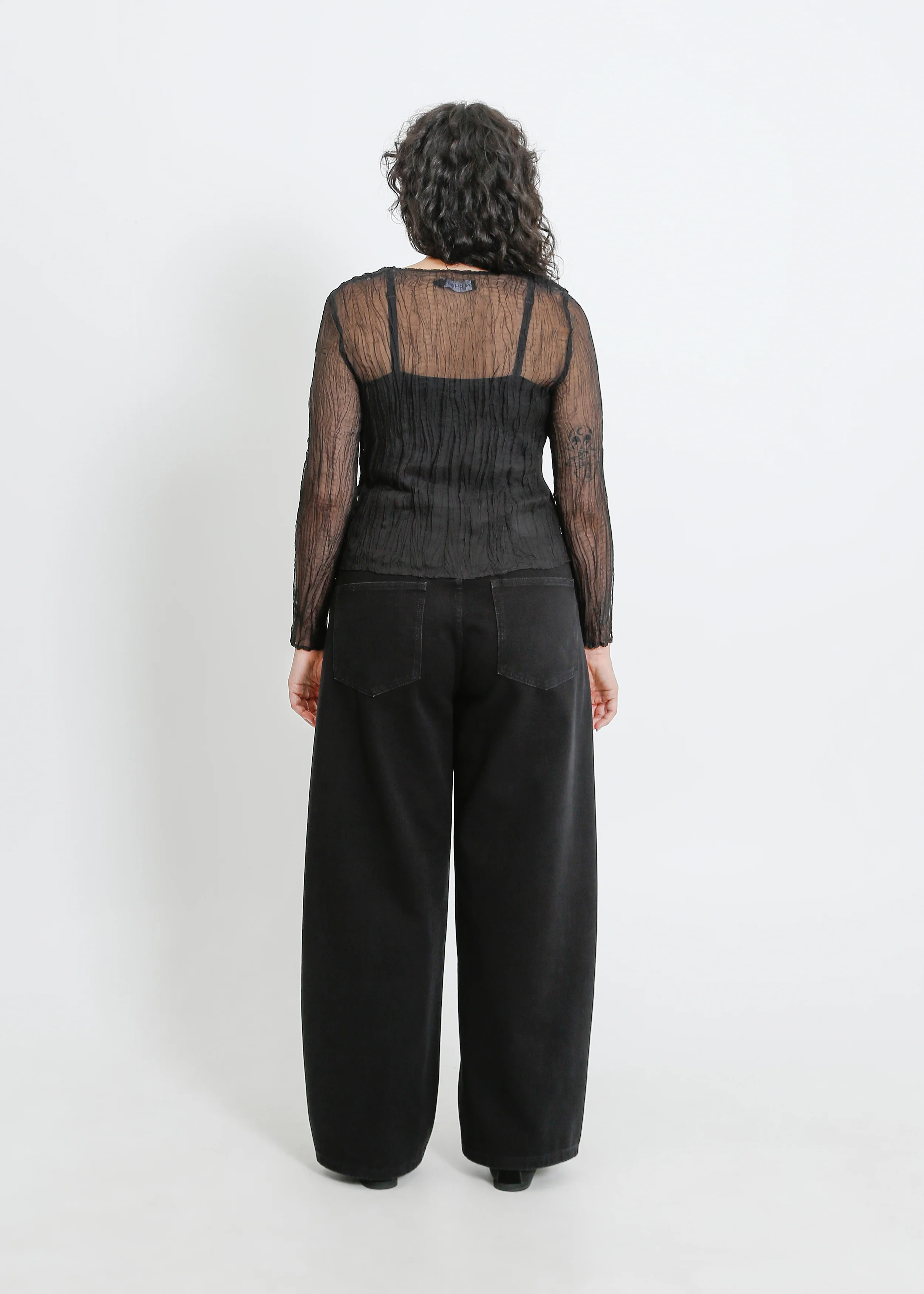 Shaun Pleat Top / Onyx - Image 4