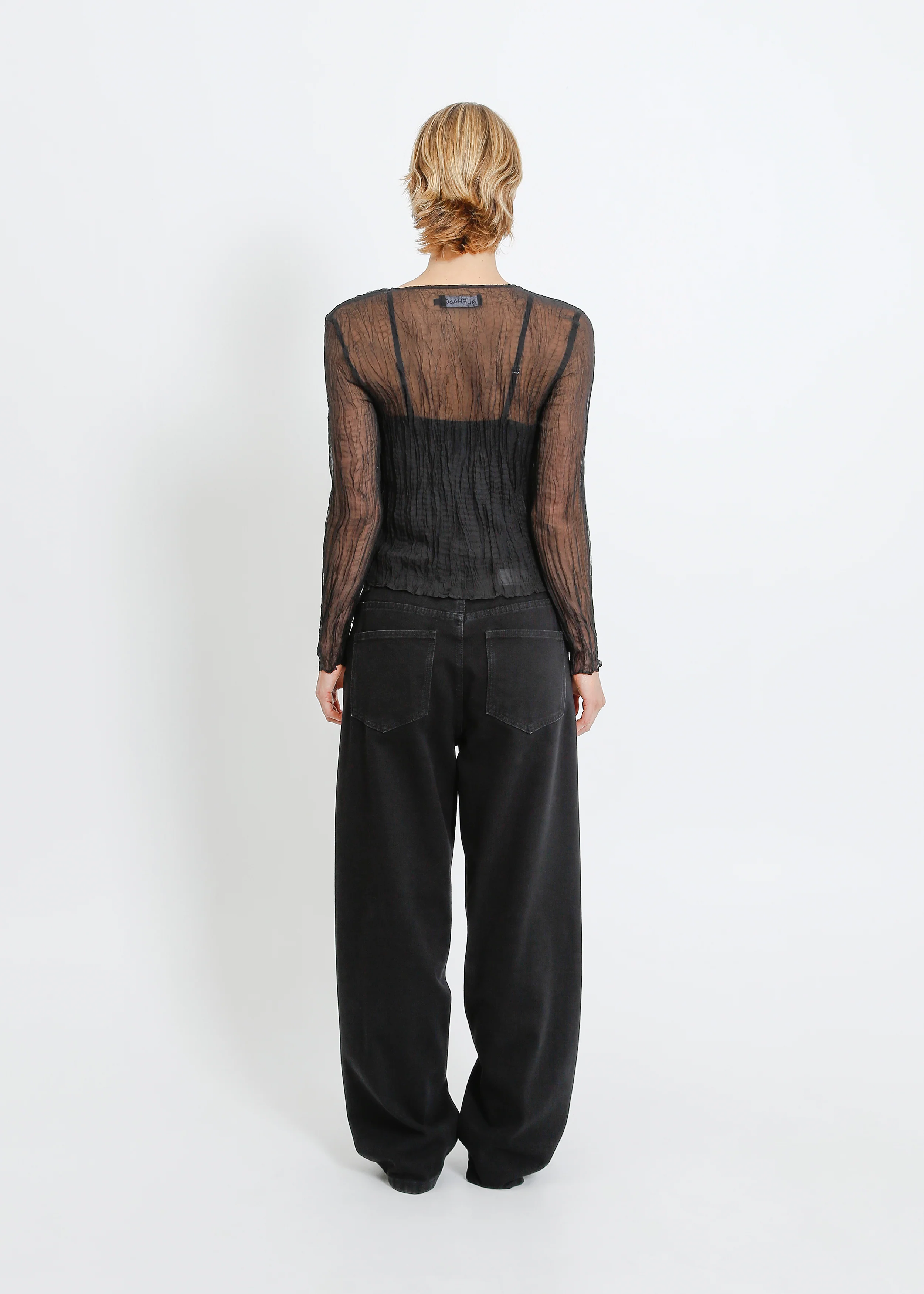 Shaun Pleat Top / Onyx - Image 9