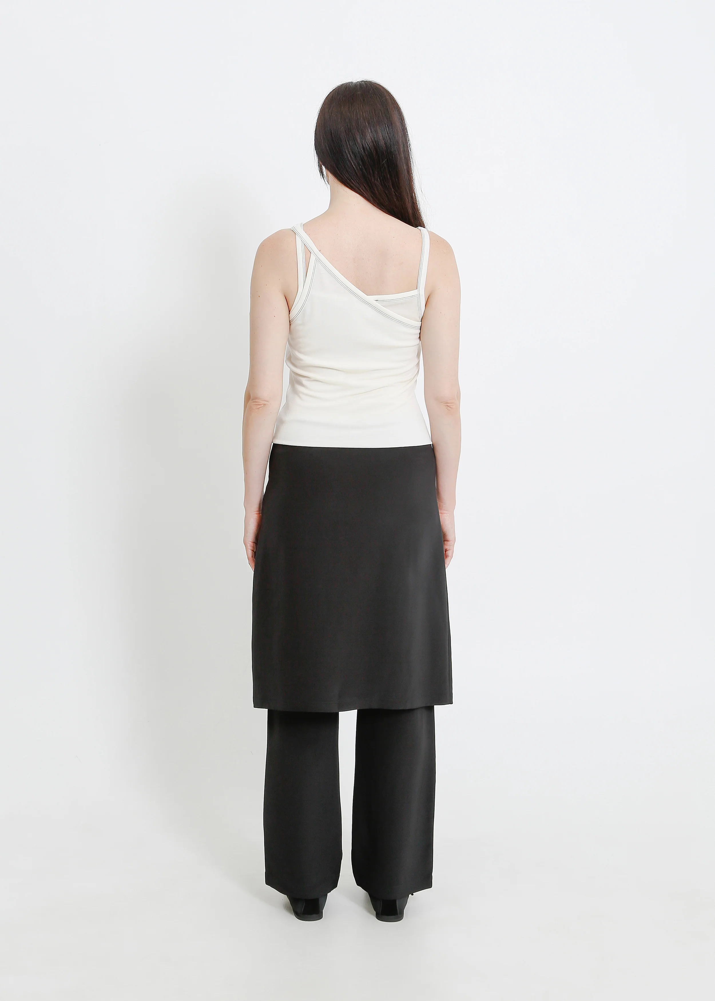 Sloane Pant Skirt / Black - Image 4