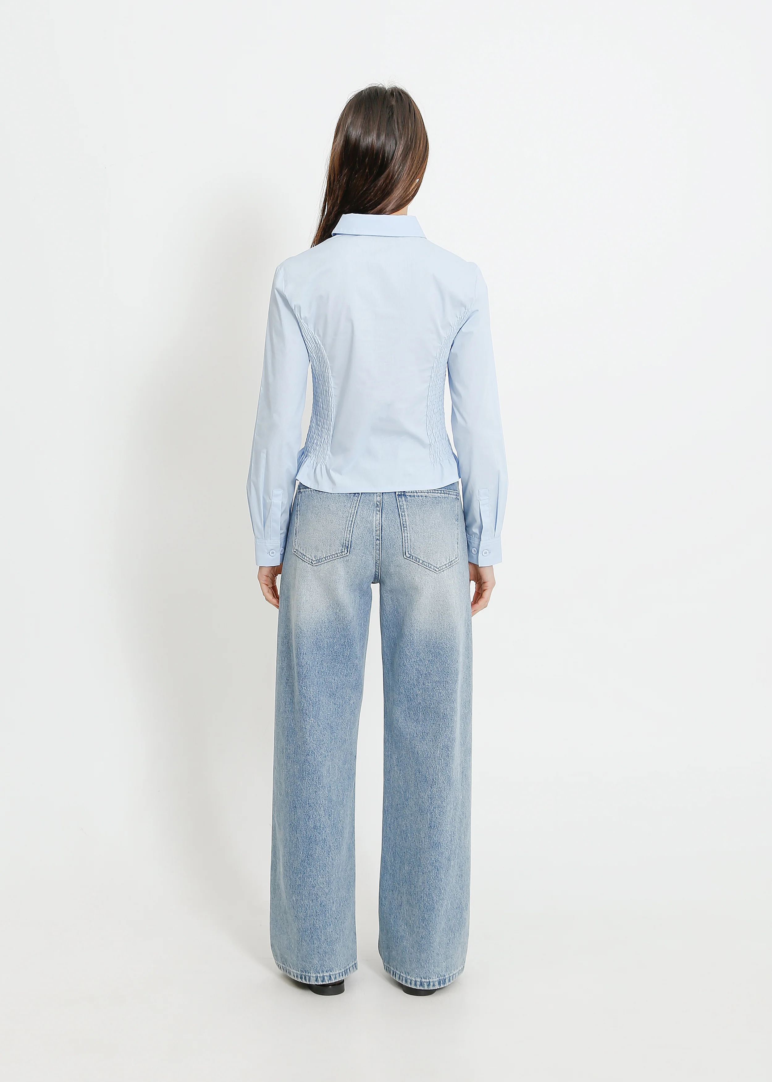 Tonya Shirt / Pale Blue - Image 4