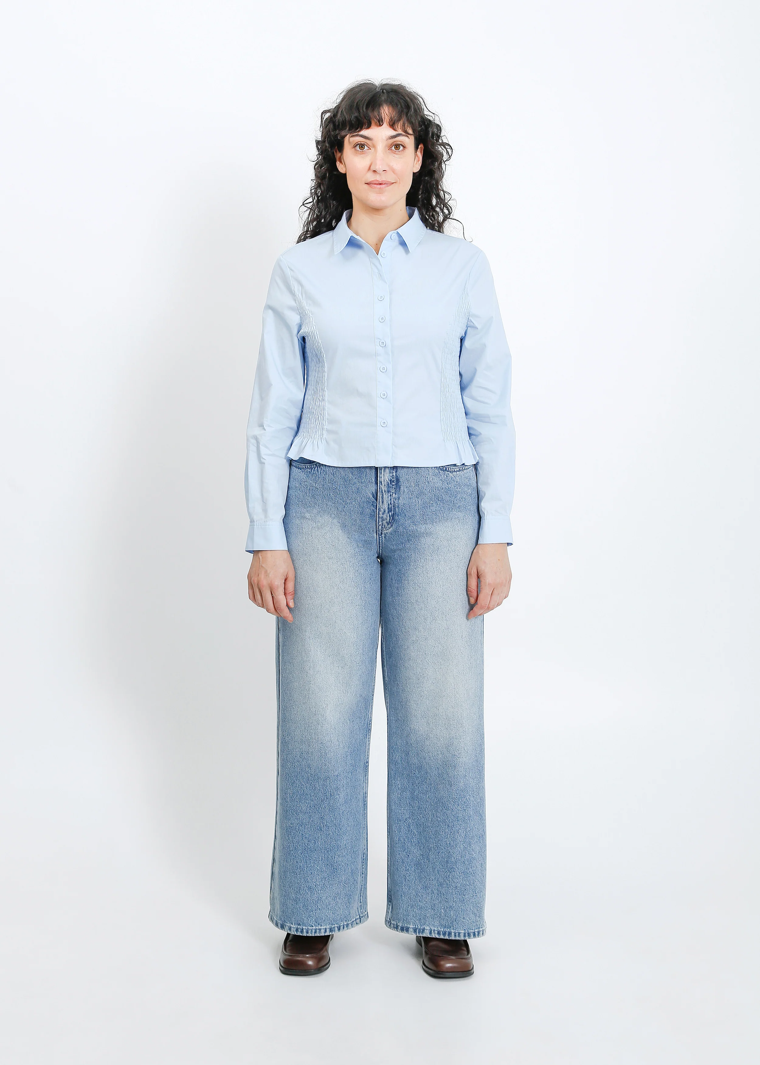 Tonya Shirt / Pale Blue - Image 7