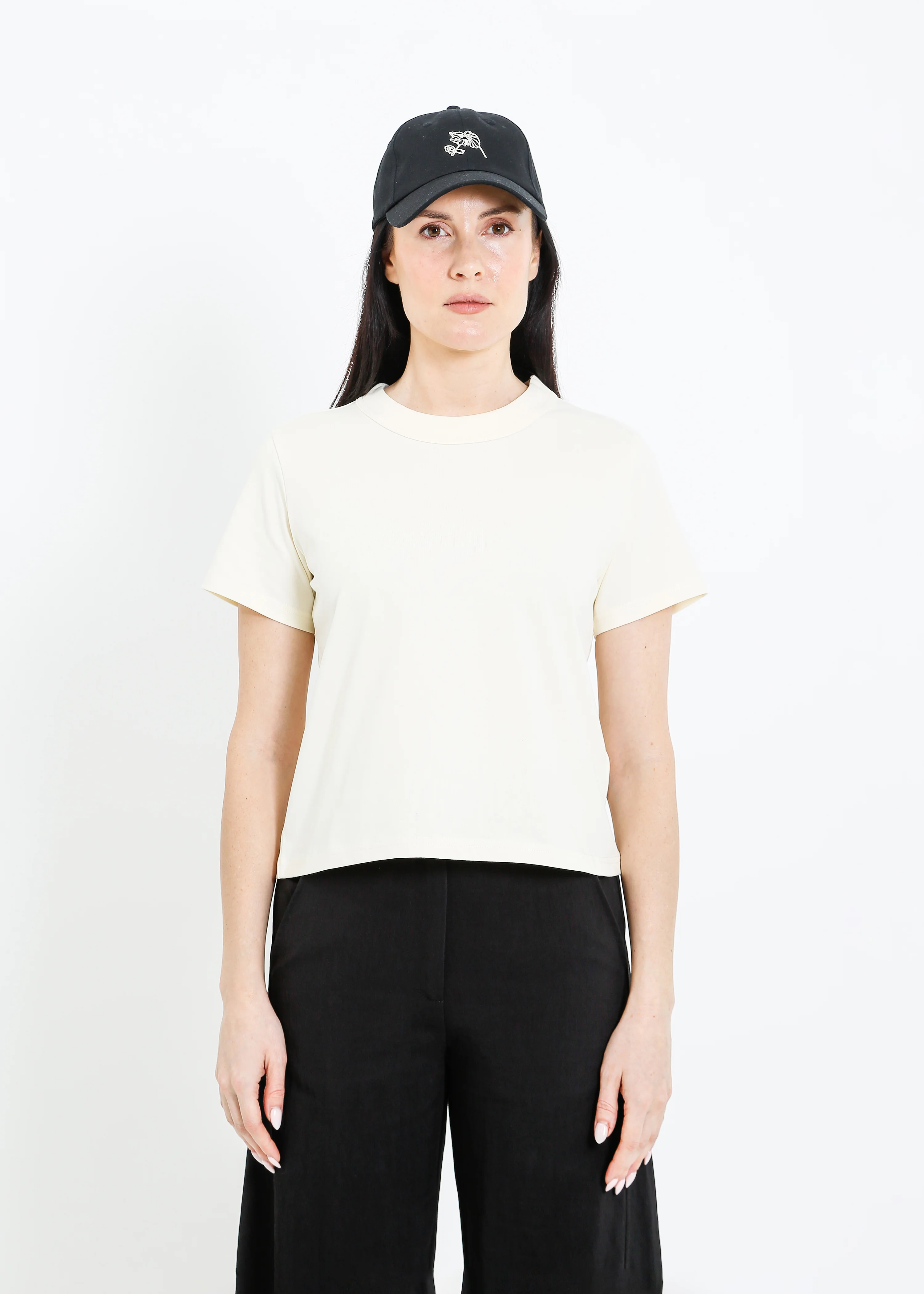Yuki Cap / Black-Cream - Image 3