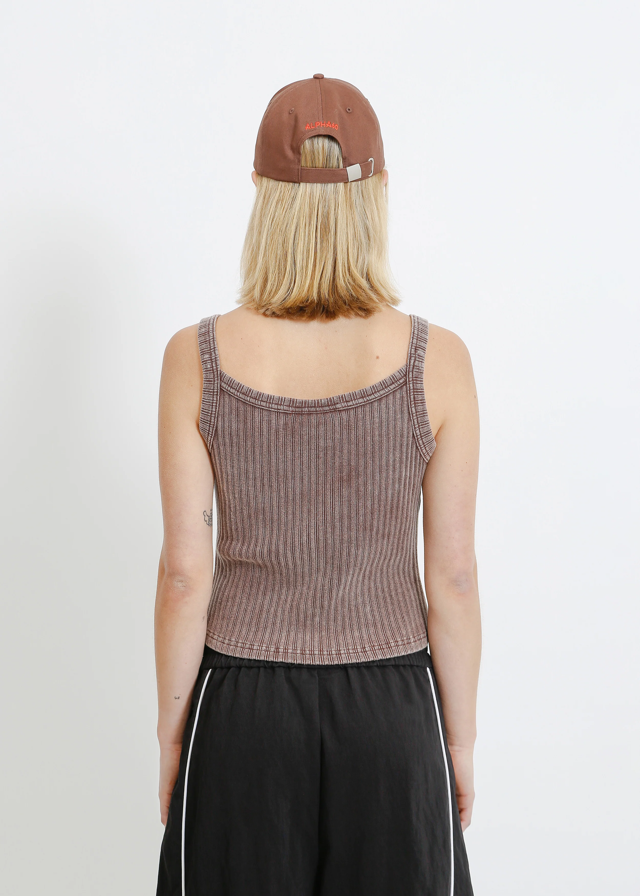 Yuki Cap / Chocolate-Poppy - Image 6