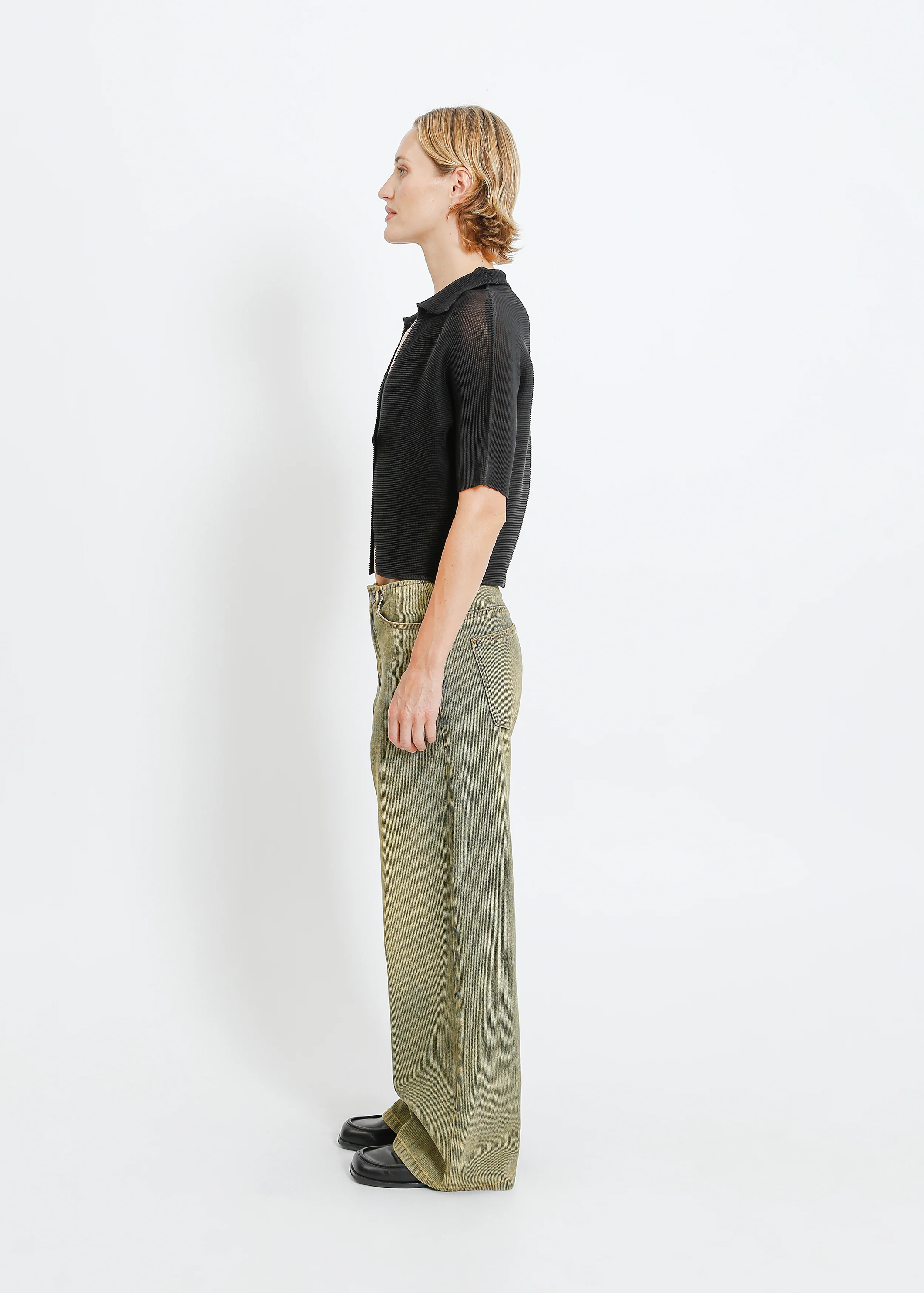 Zia Pleat Bolero / Onyx - Image 3