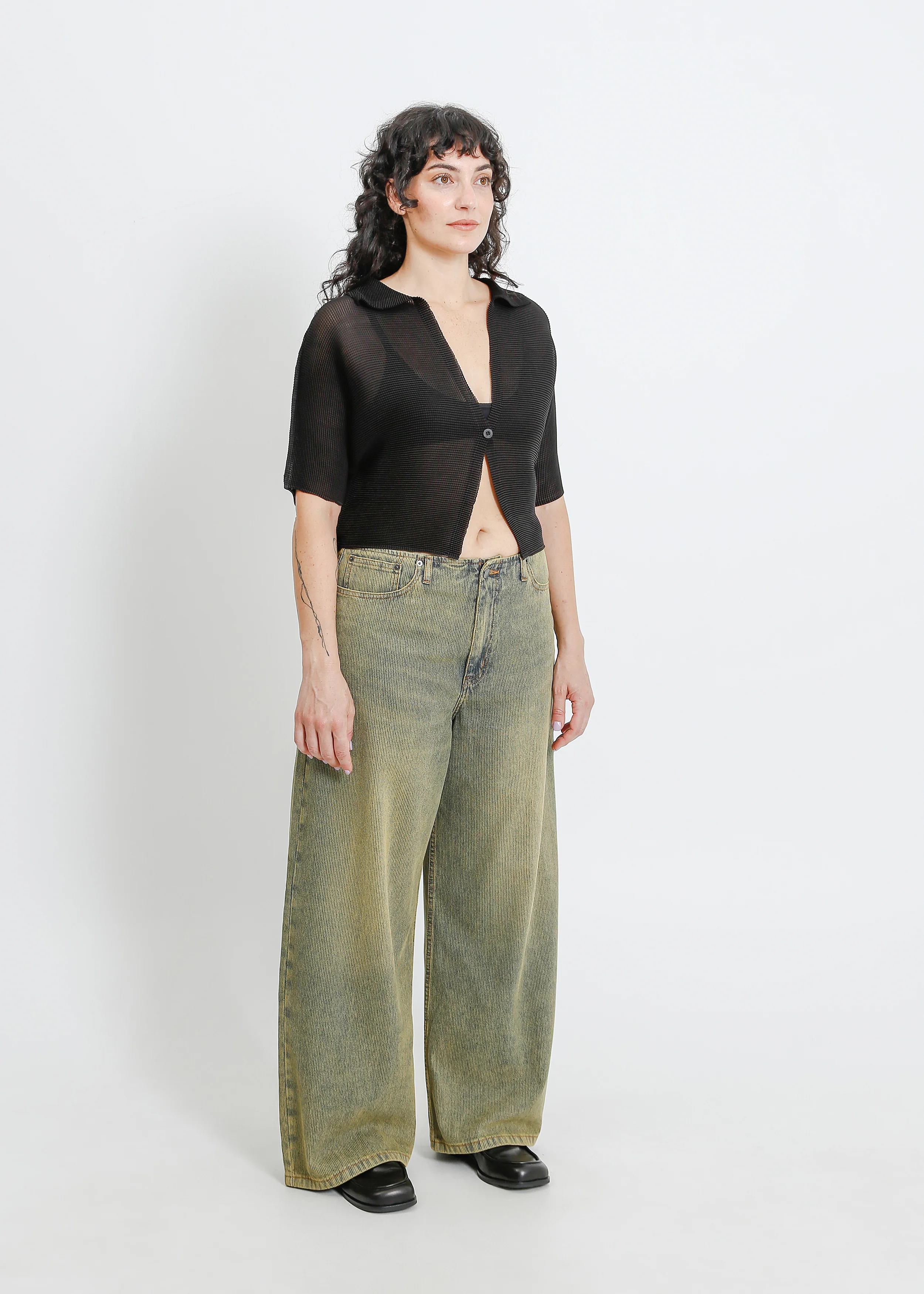 Zia Pleat Bolero / Onyx - Image 7